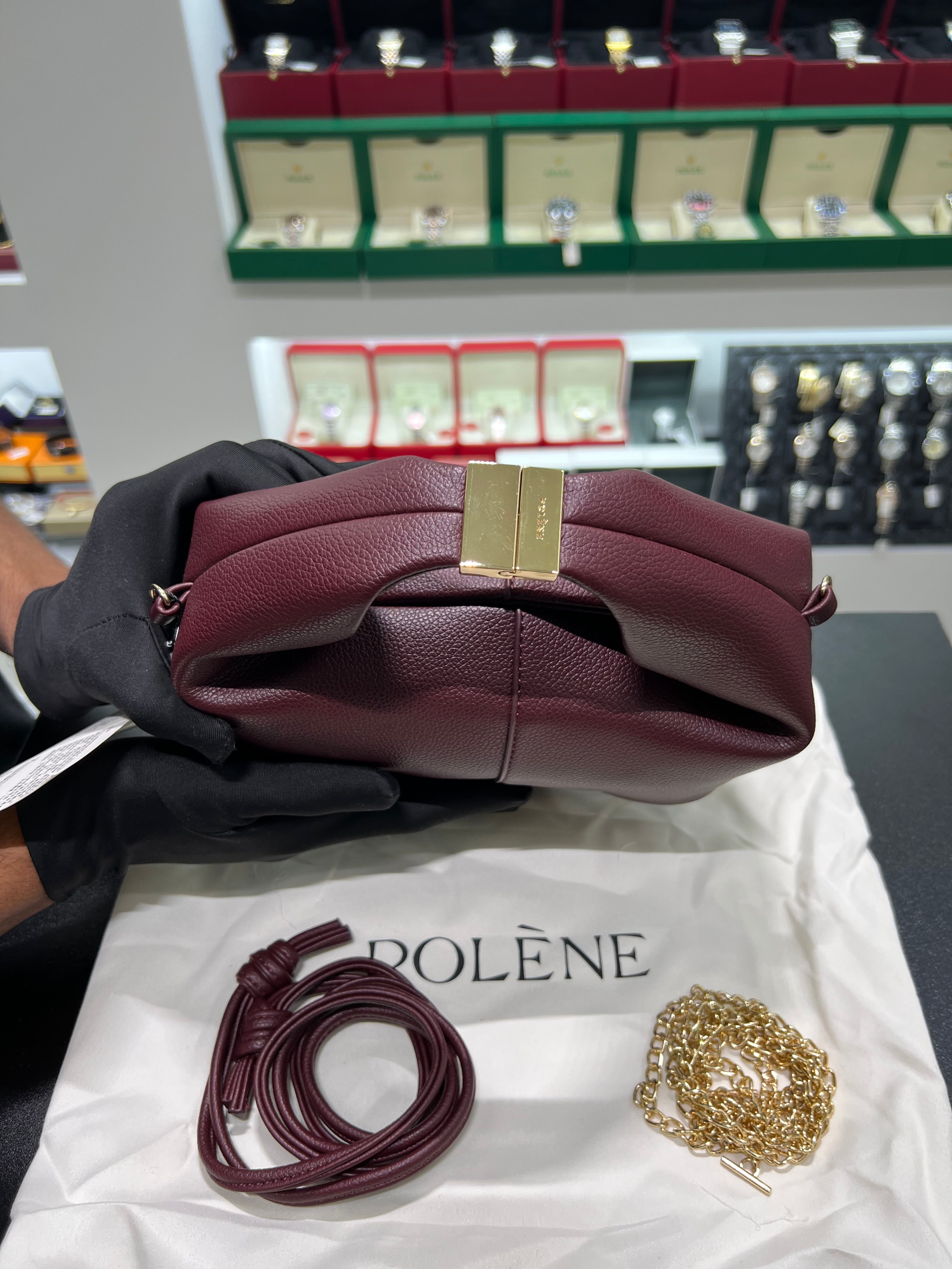 Polēne Béri burgundy