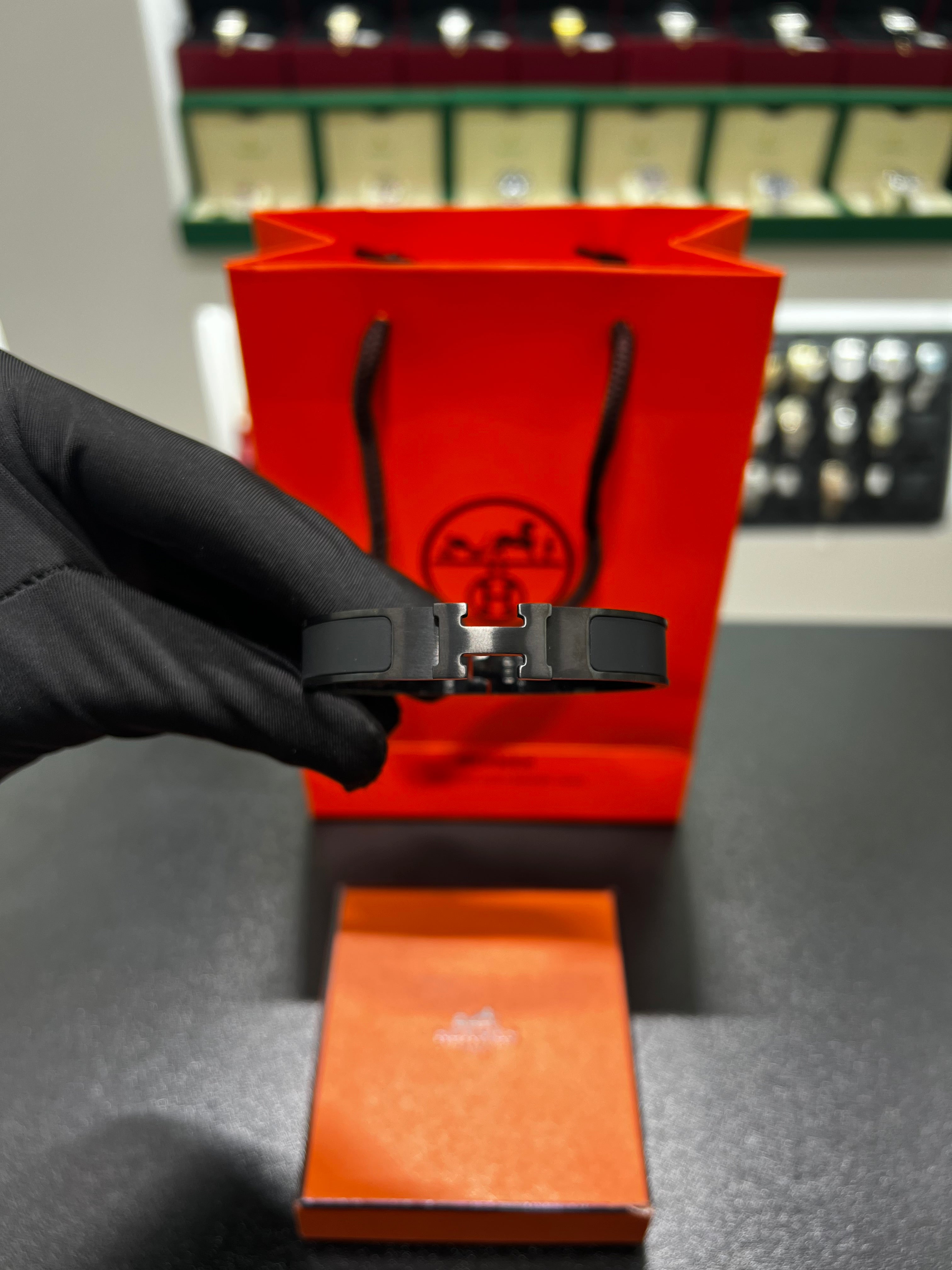 سوارHermės رجالي اسود