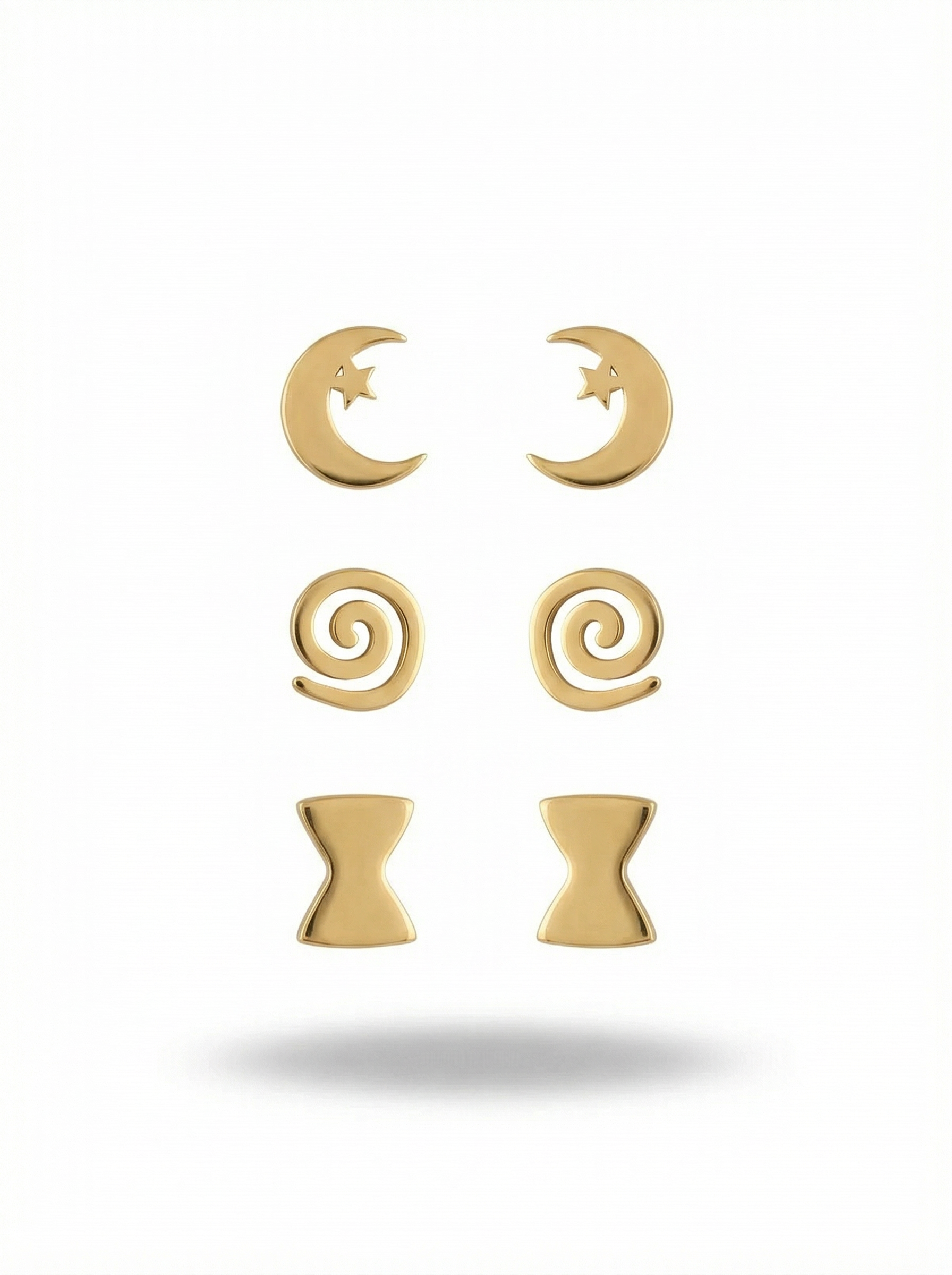 أقراط التلاثيات الهلال