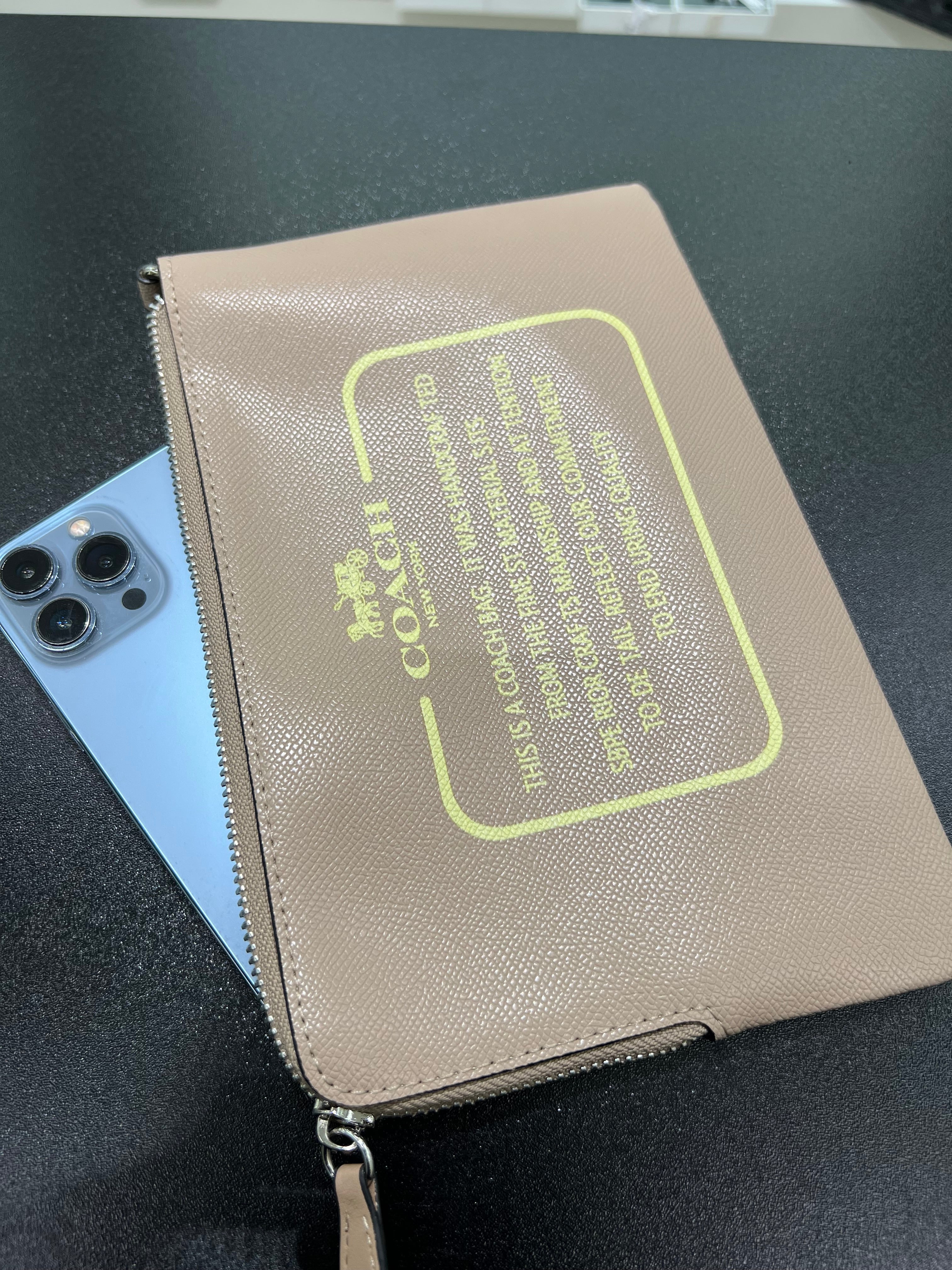 Cöach Reversible City Tote with Horse and Carriage Print".