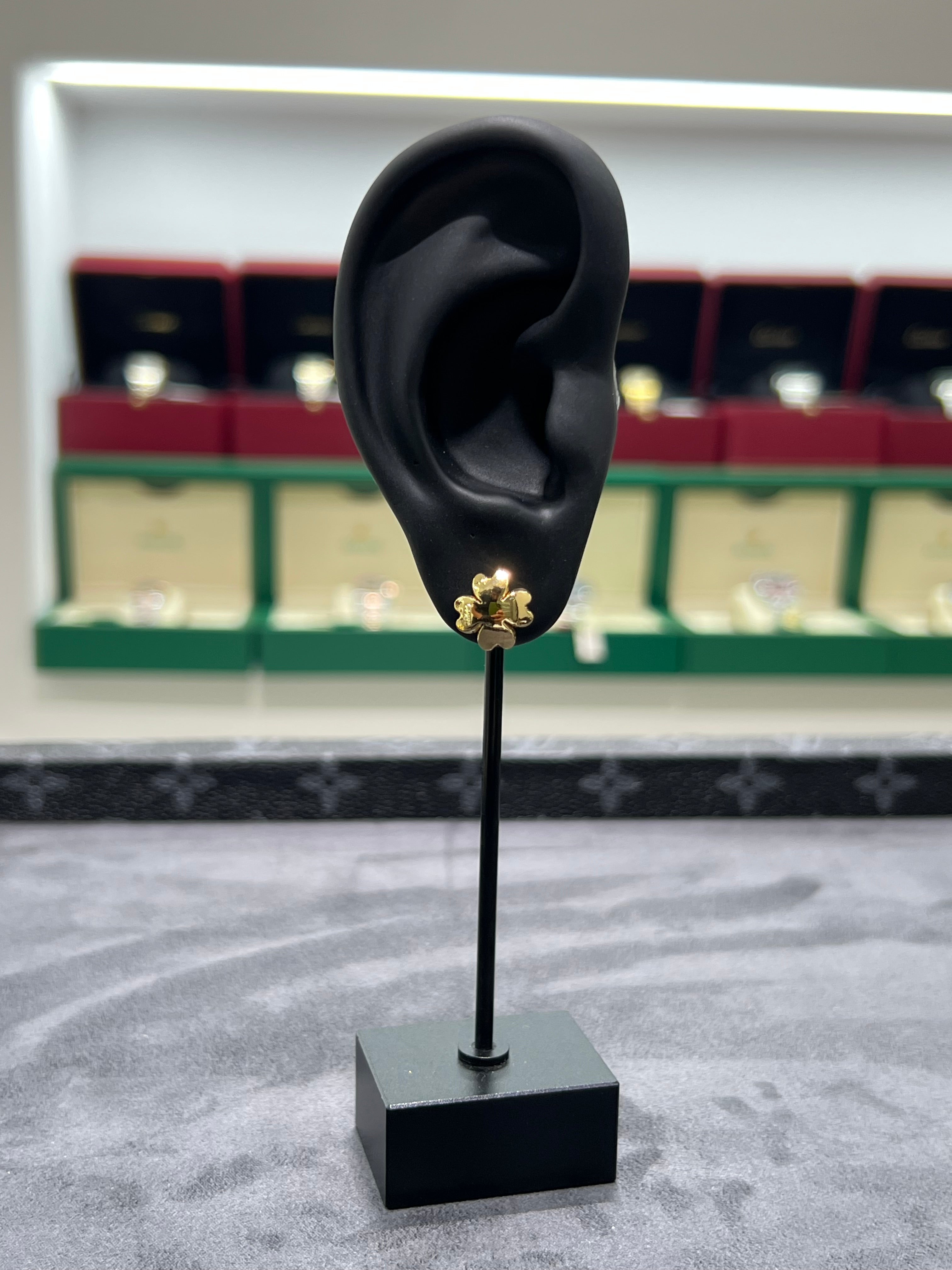 أقراط أذن ورقة الحظ بريمه