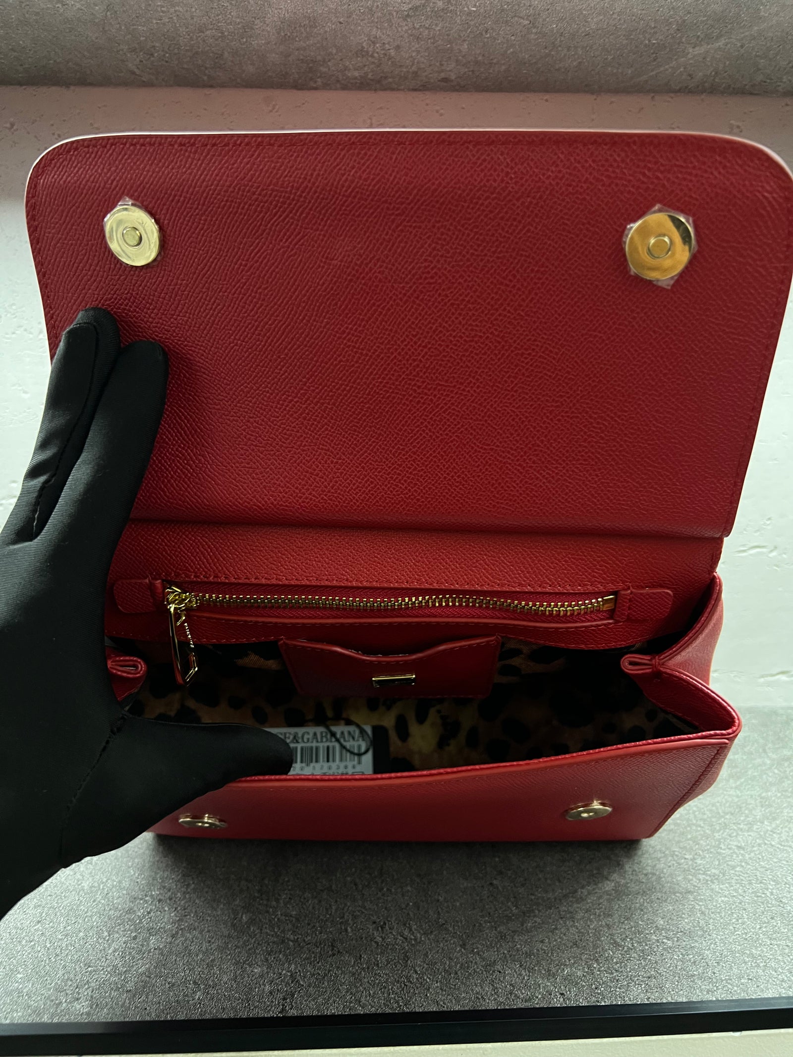 حقيبة سيسيلي الكبيرة – أحمر | Sicily Bag Large – Red