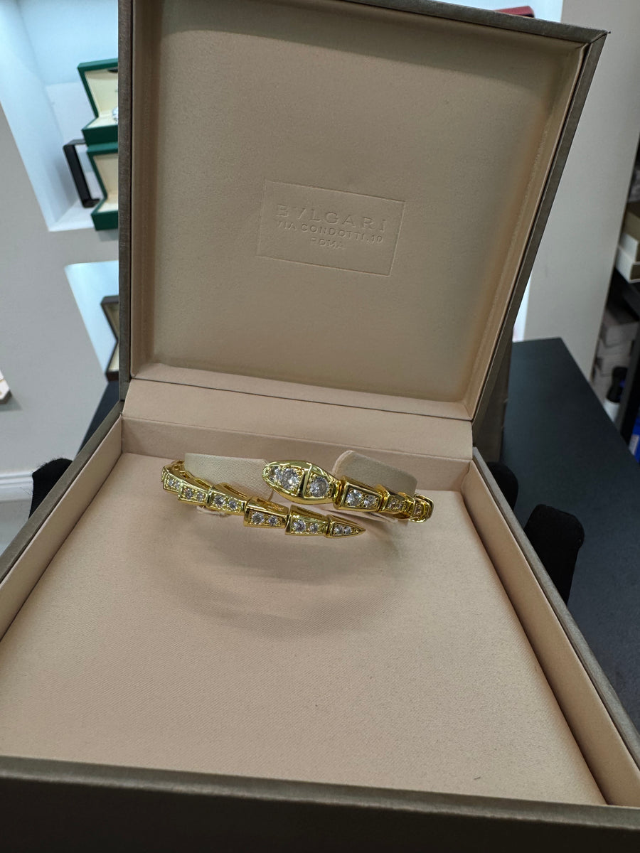 Serpenti studded bracelet