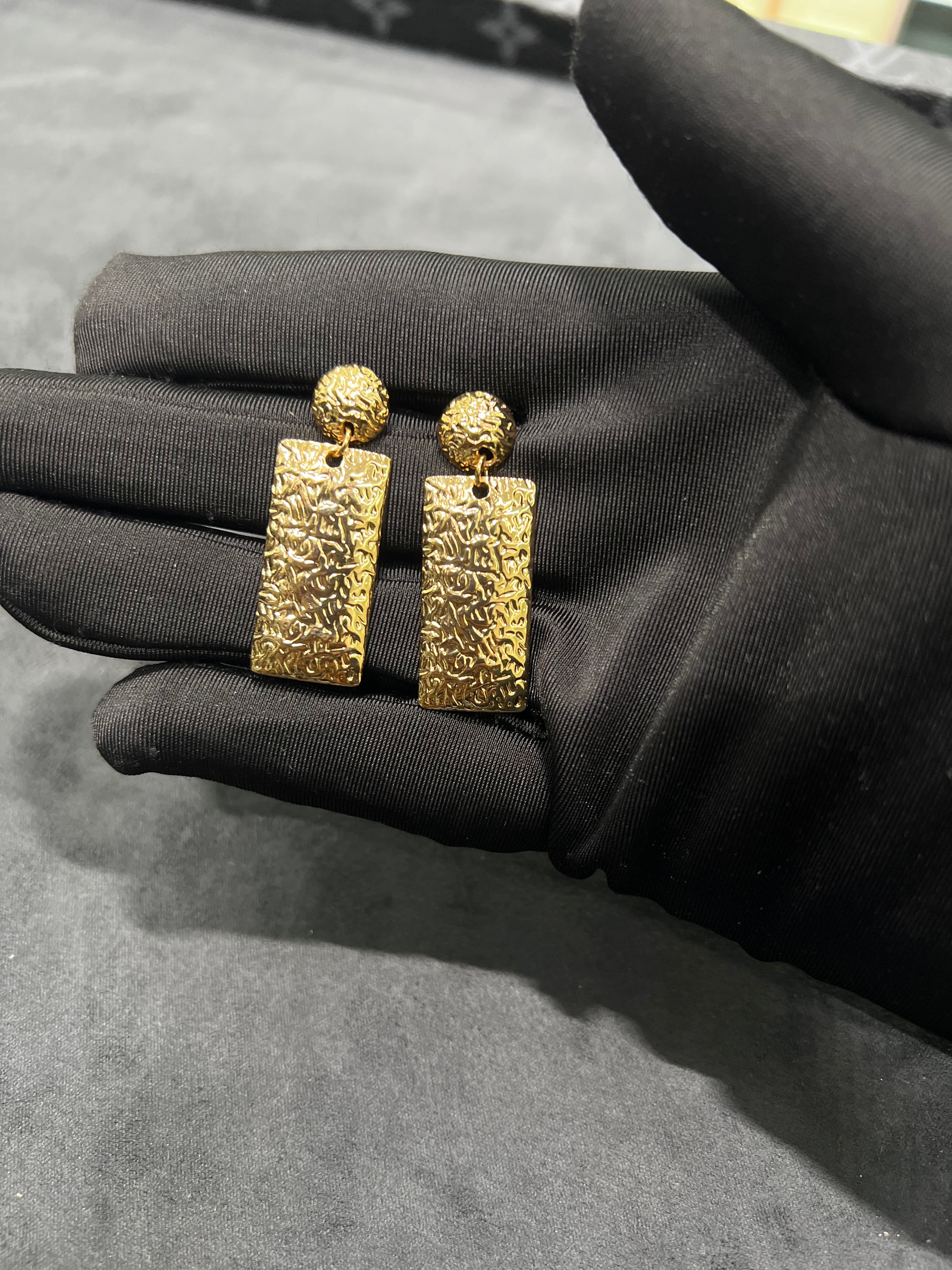 أقراط أذن المستطيل رش