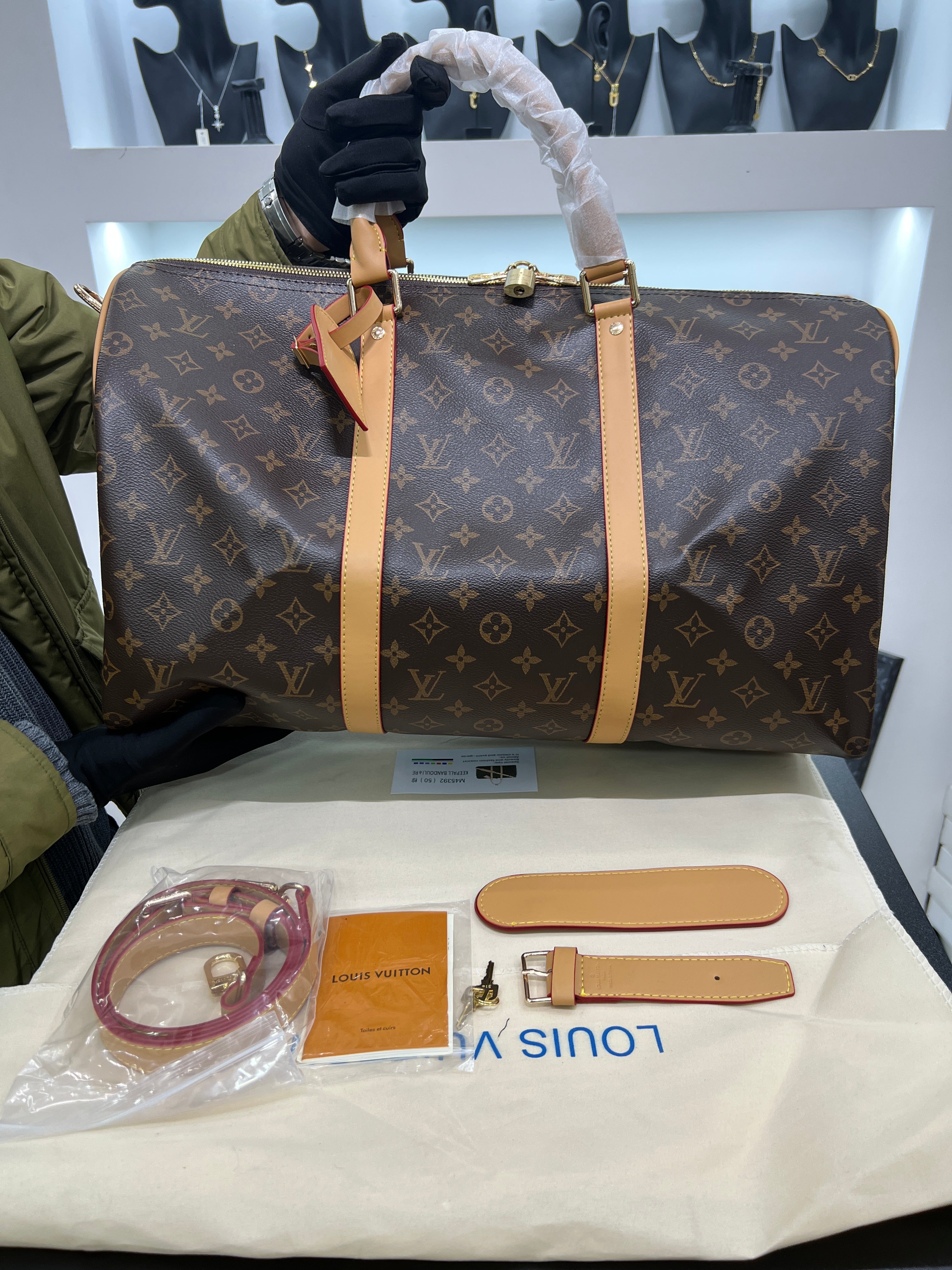 Keepall Bandoulière 55 – Monogram Canvas
