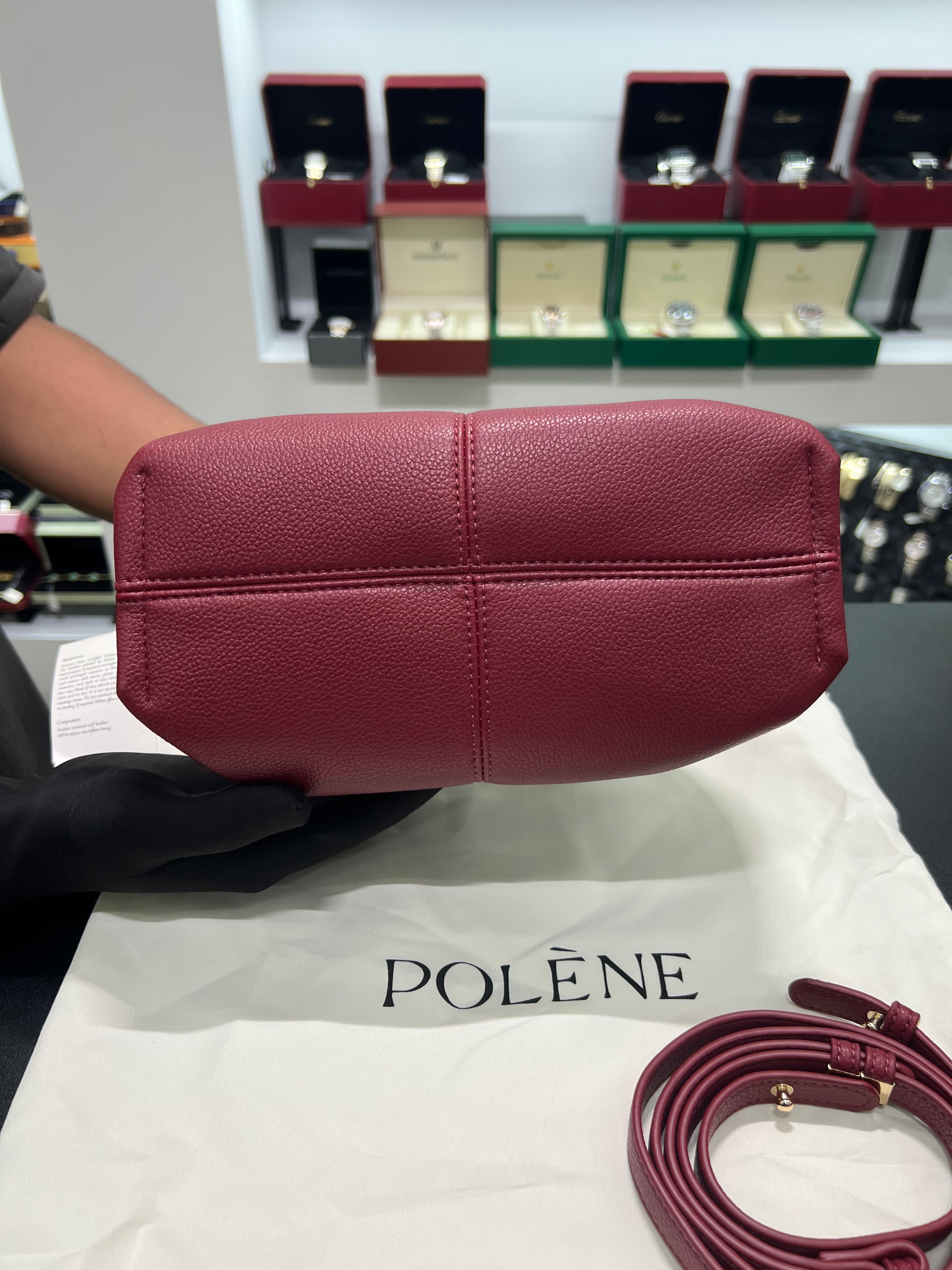 Numérö Neuf Mini burgundy bag