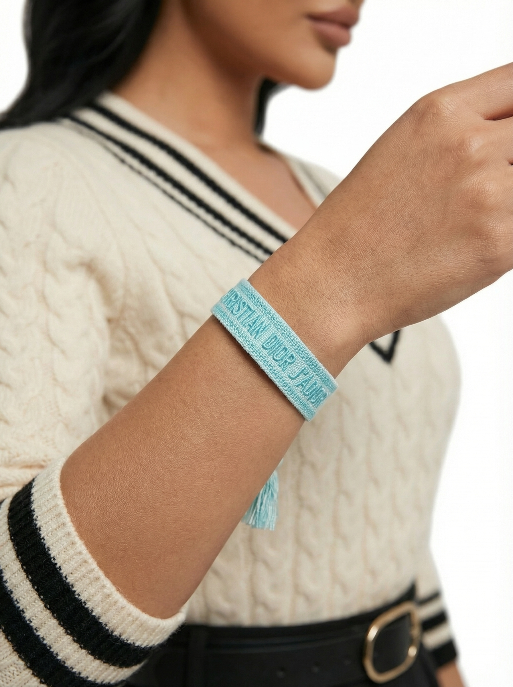 ديور قماش تركوازي