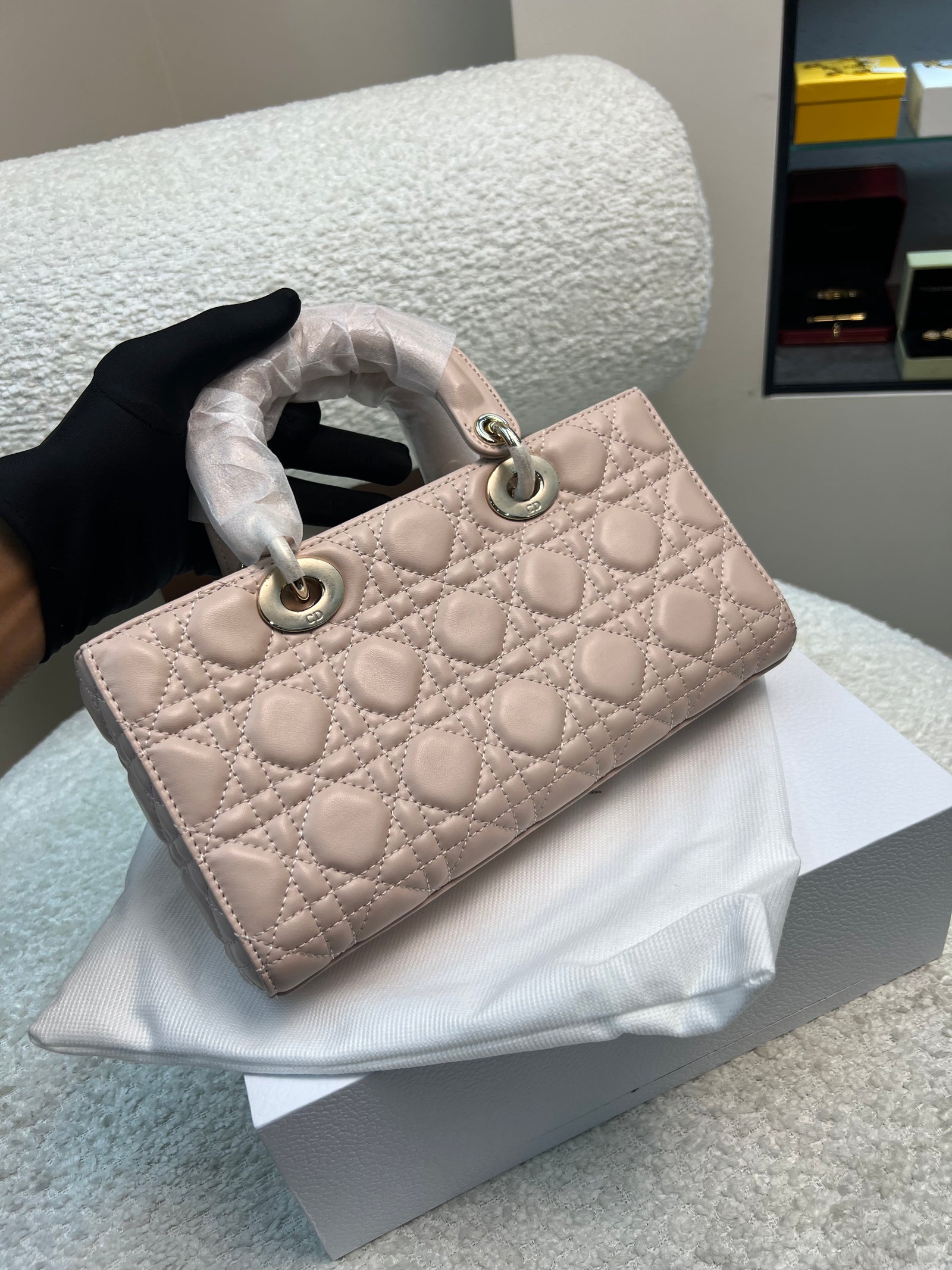 حقيبة ليدي دي جوي وردي باودر Lady D Joy Bag Powder Pink