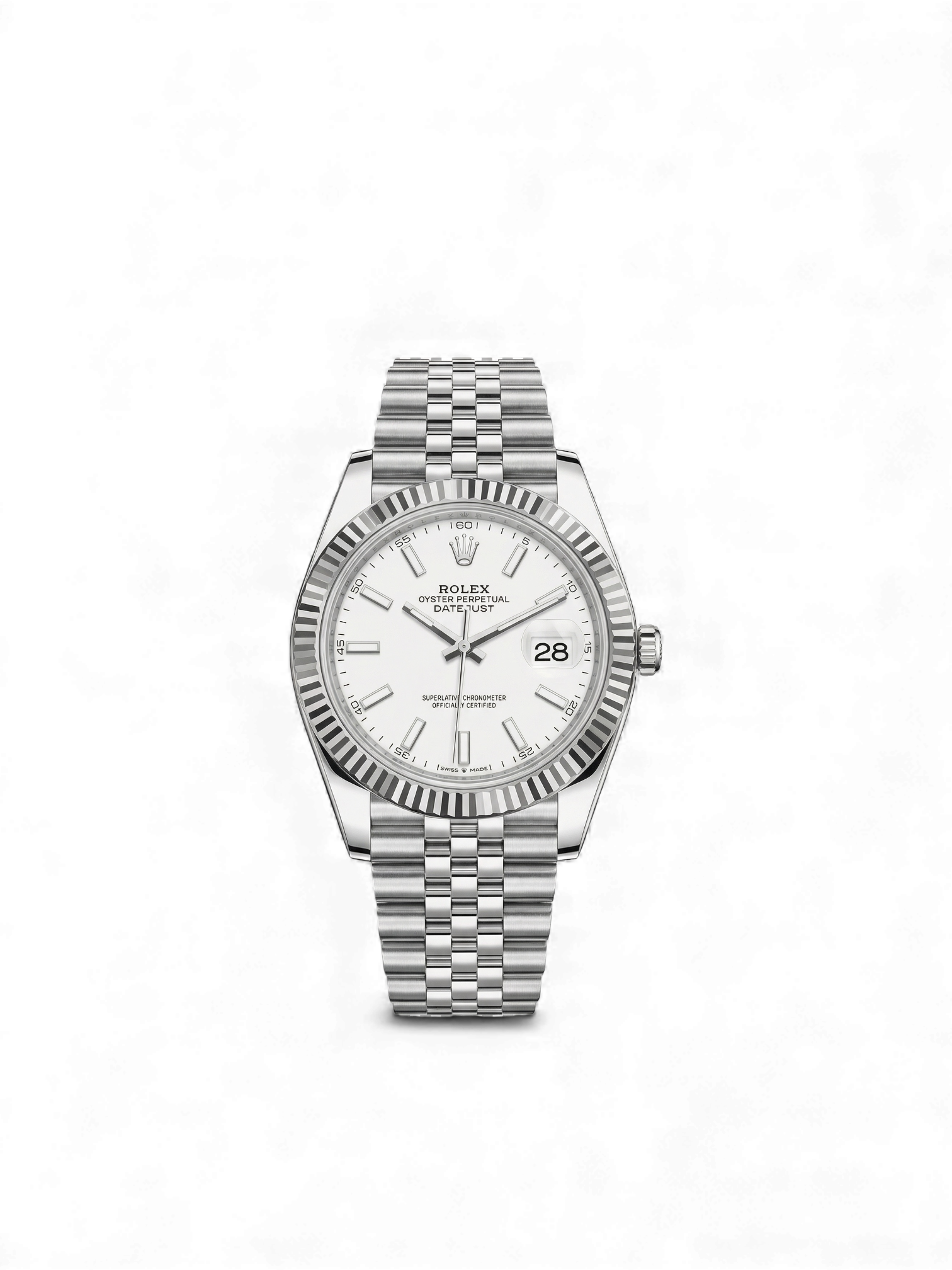 Datejust White Dial Size 41mm