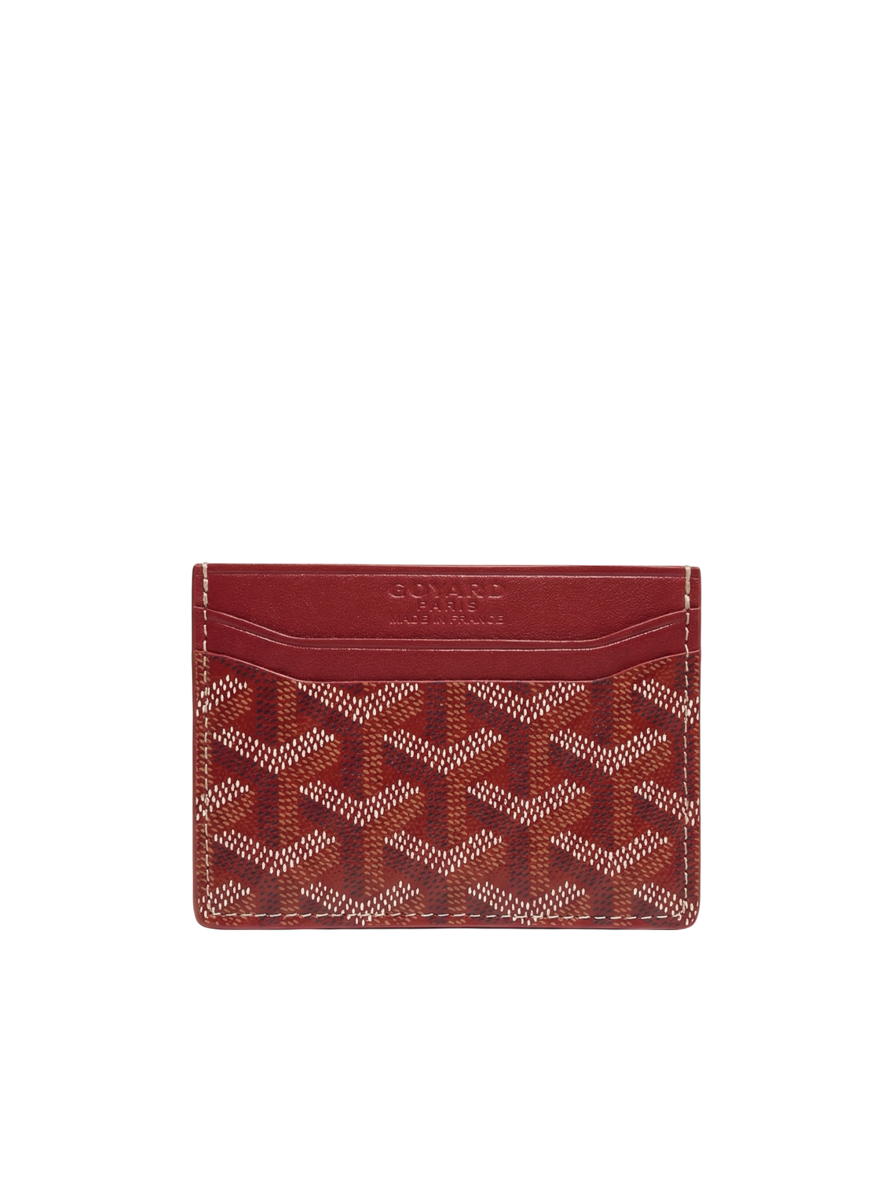 Saint-Sulpice Card Holder – Burgundy