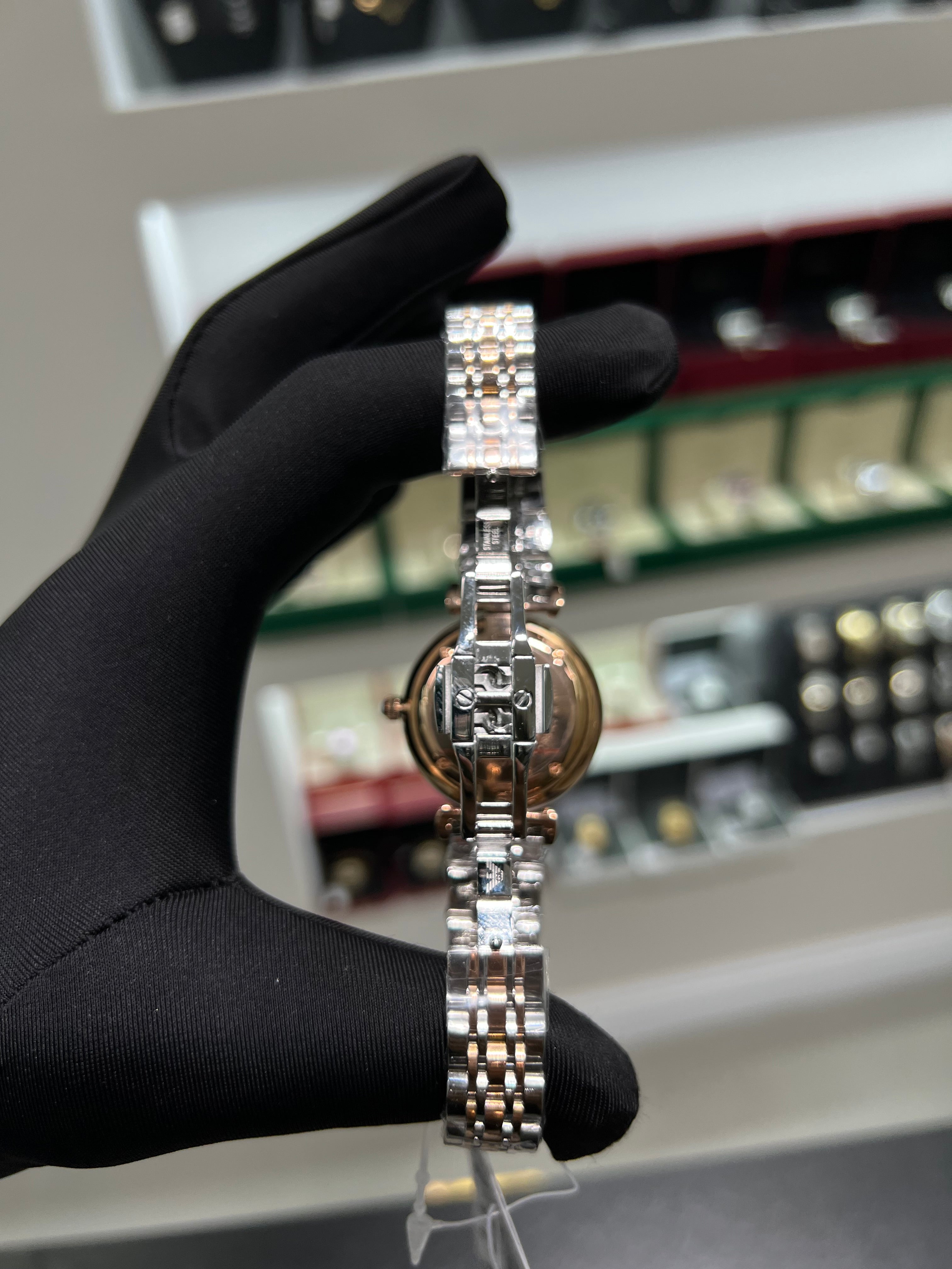 Two-Tone – White Dial درجة اولي بالبوكس الاصلي