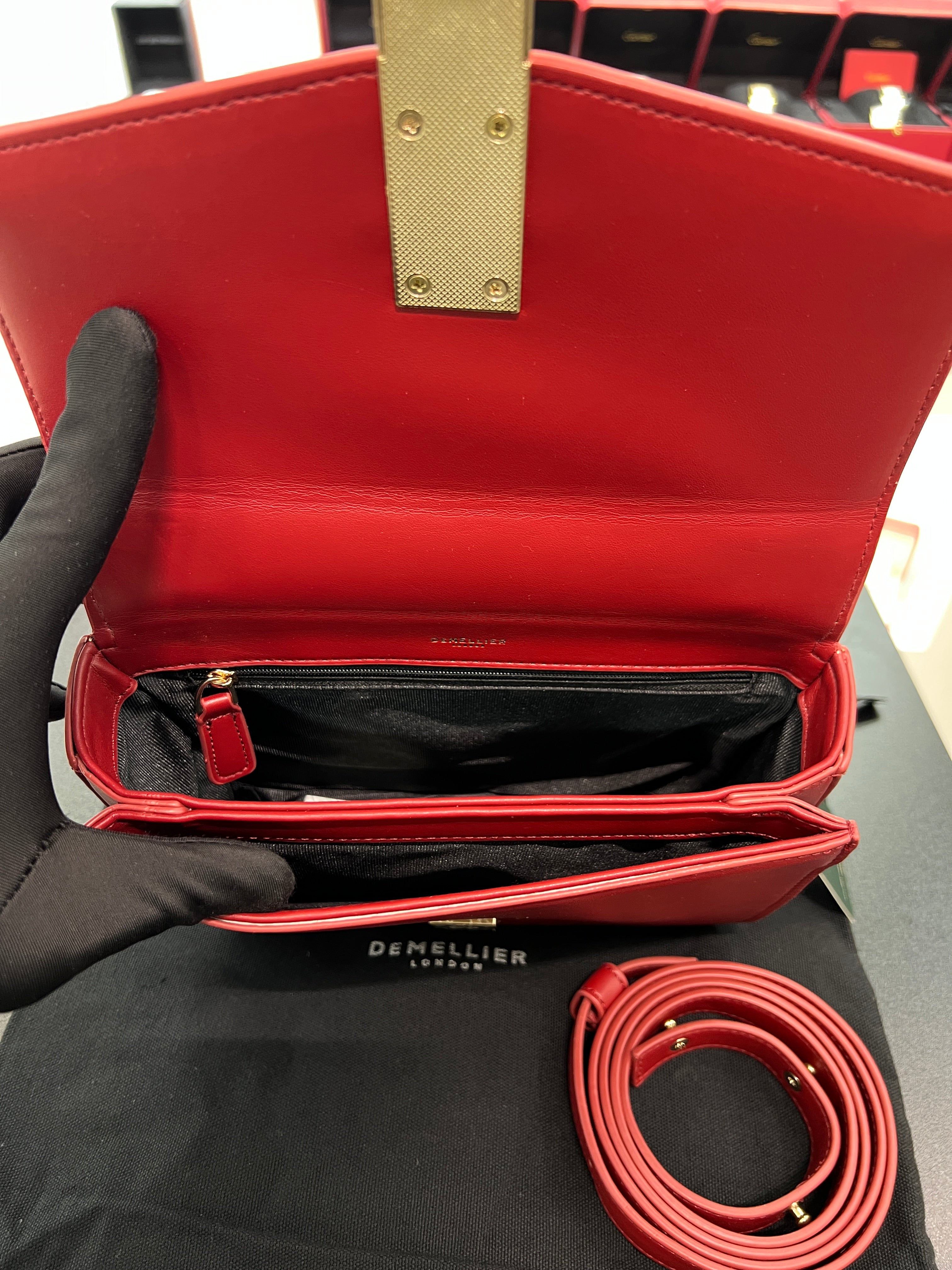 Vancouver Crossbody Bag – Burgundy Red