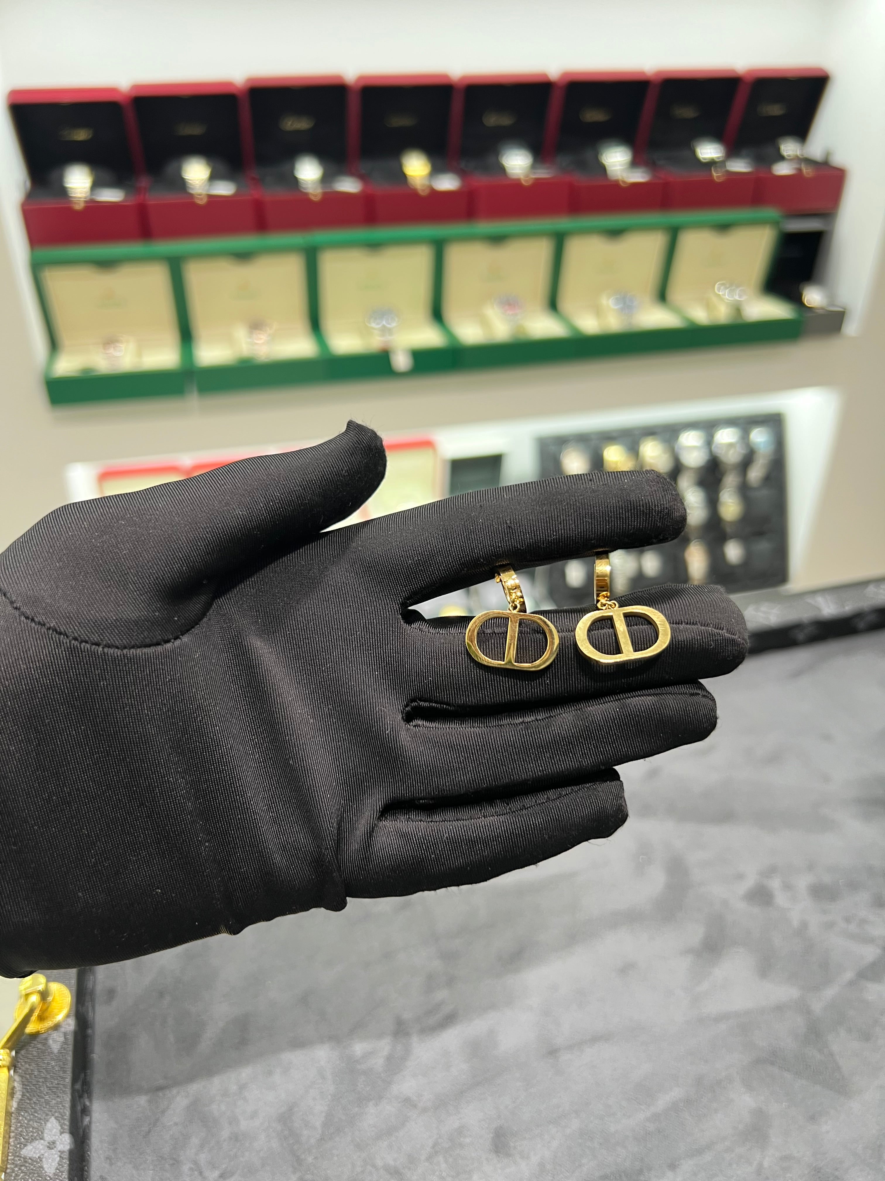 اقراط اذن CD طويل