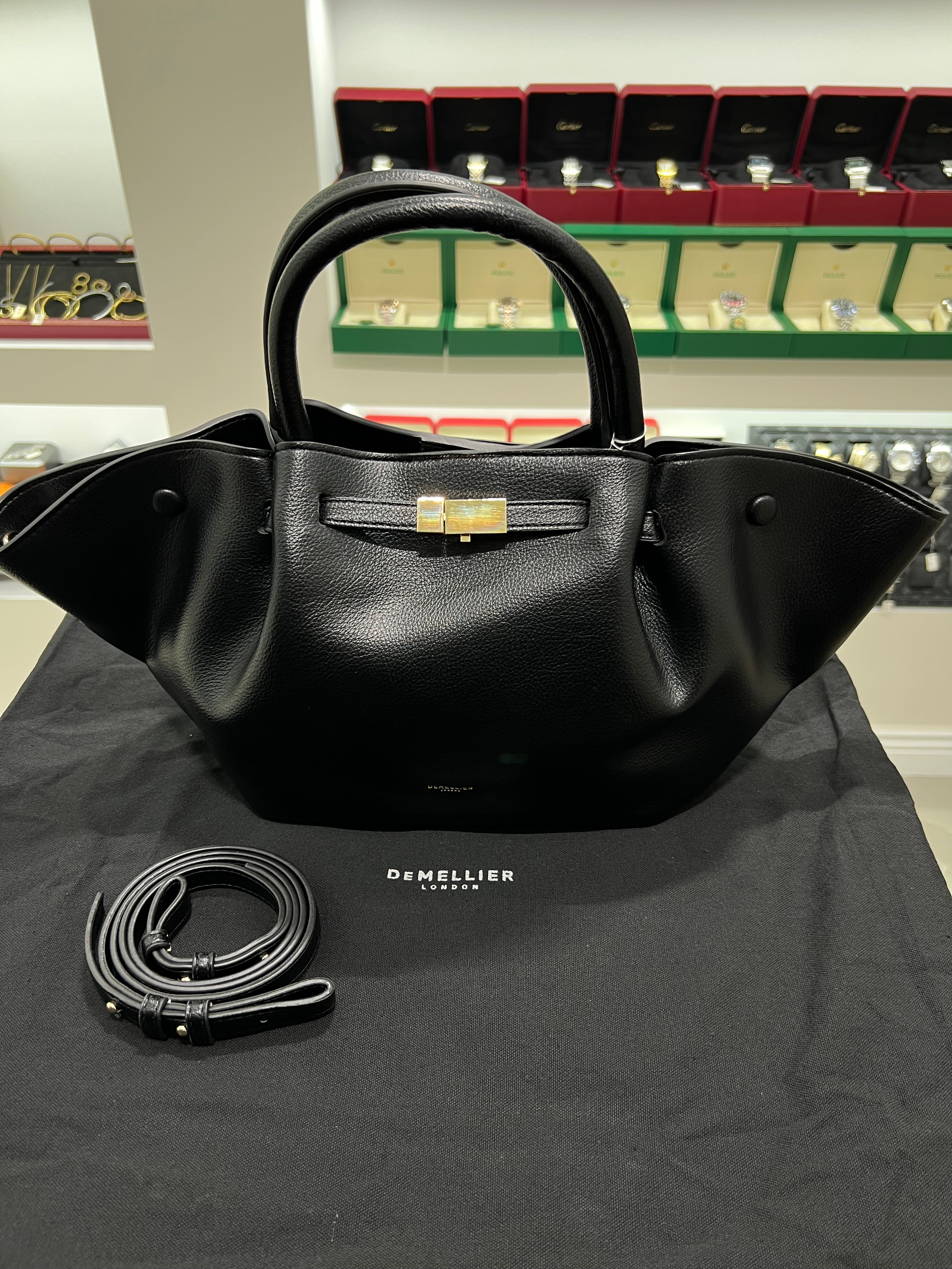 demellier New York, medium ,black