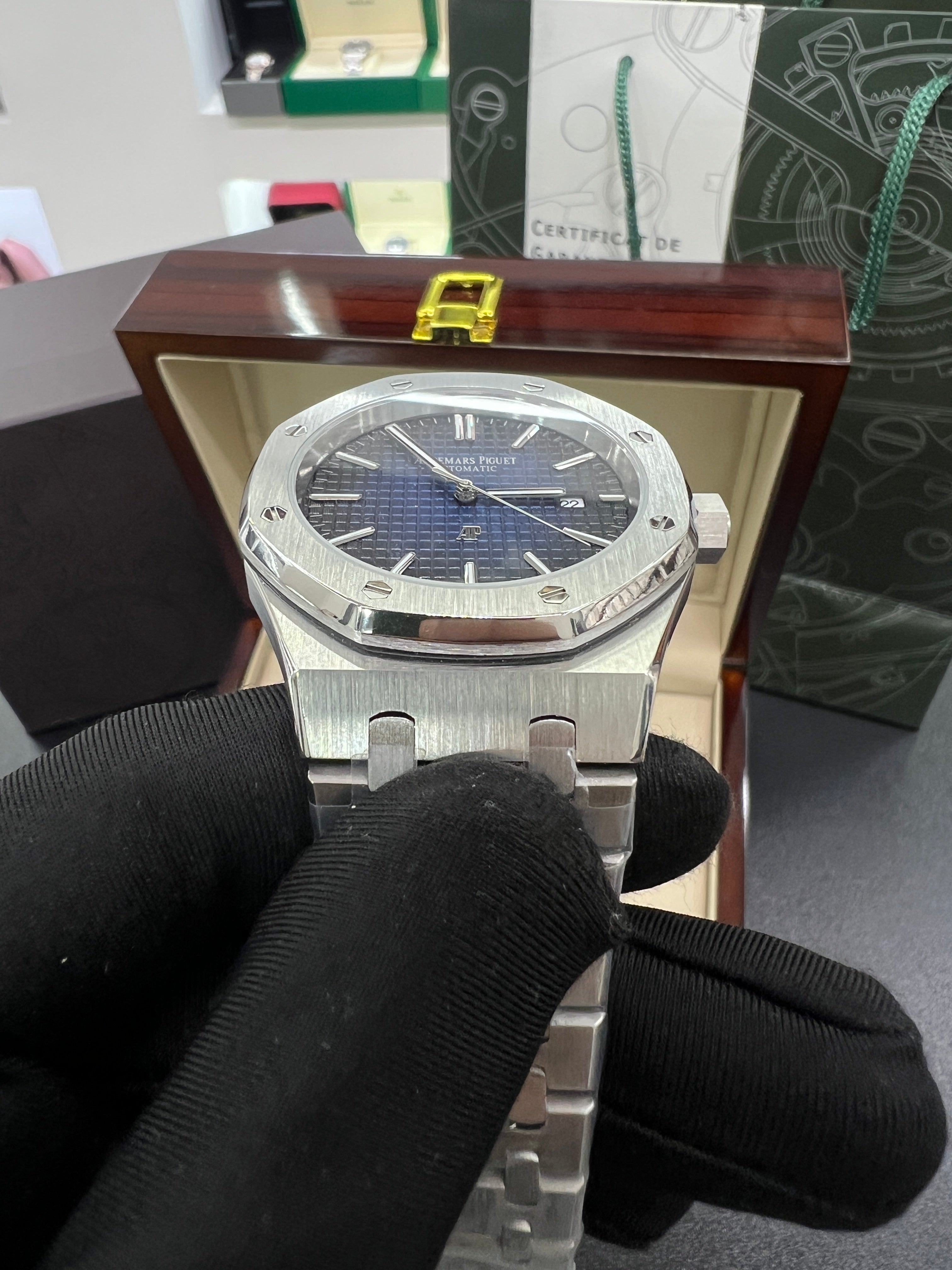 Royal Oak Selfwinding (Blue Dial, Stainless Steel)