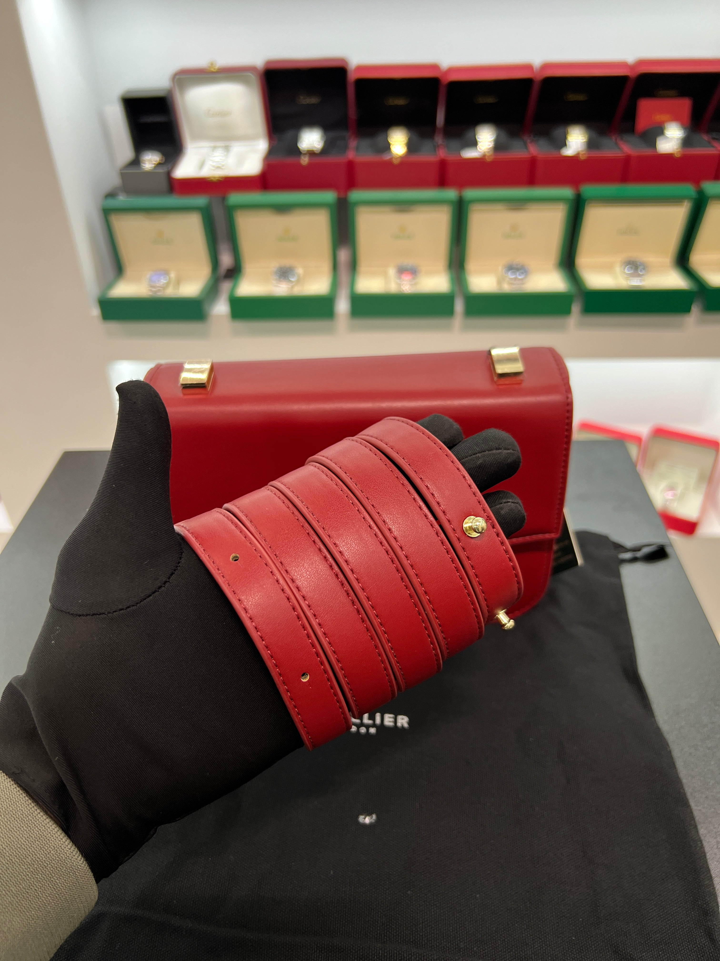 Vancouver Crossbody Bag – Burgundy Red