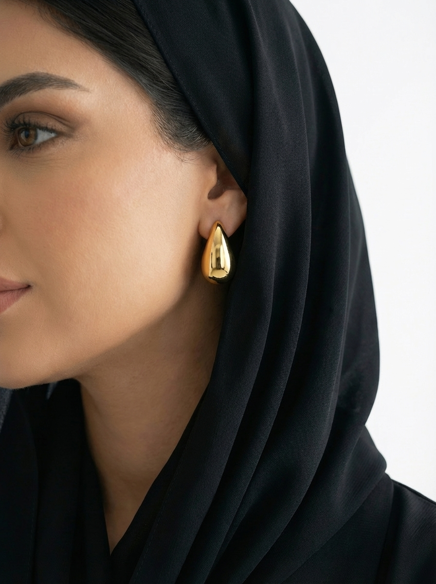 اقراط اذن الدمعه صغير