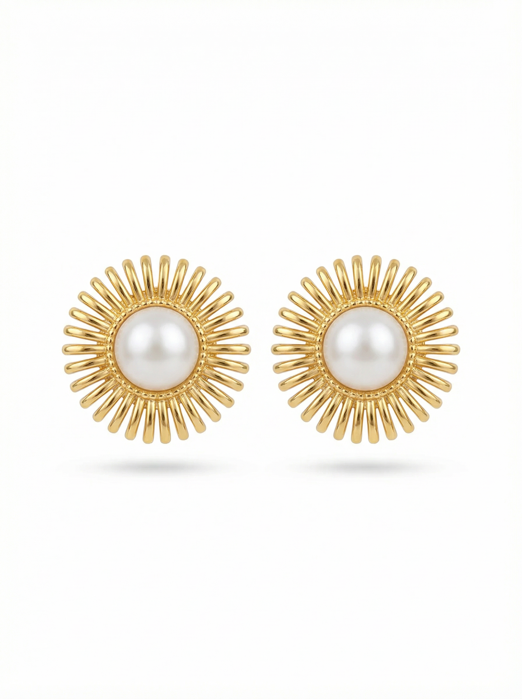 اقراط اذن قوقعة اللؤلؤ