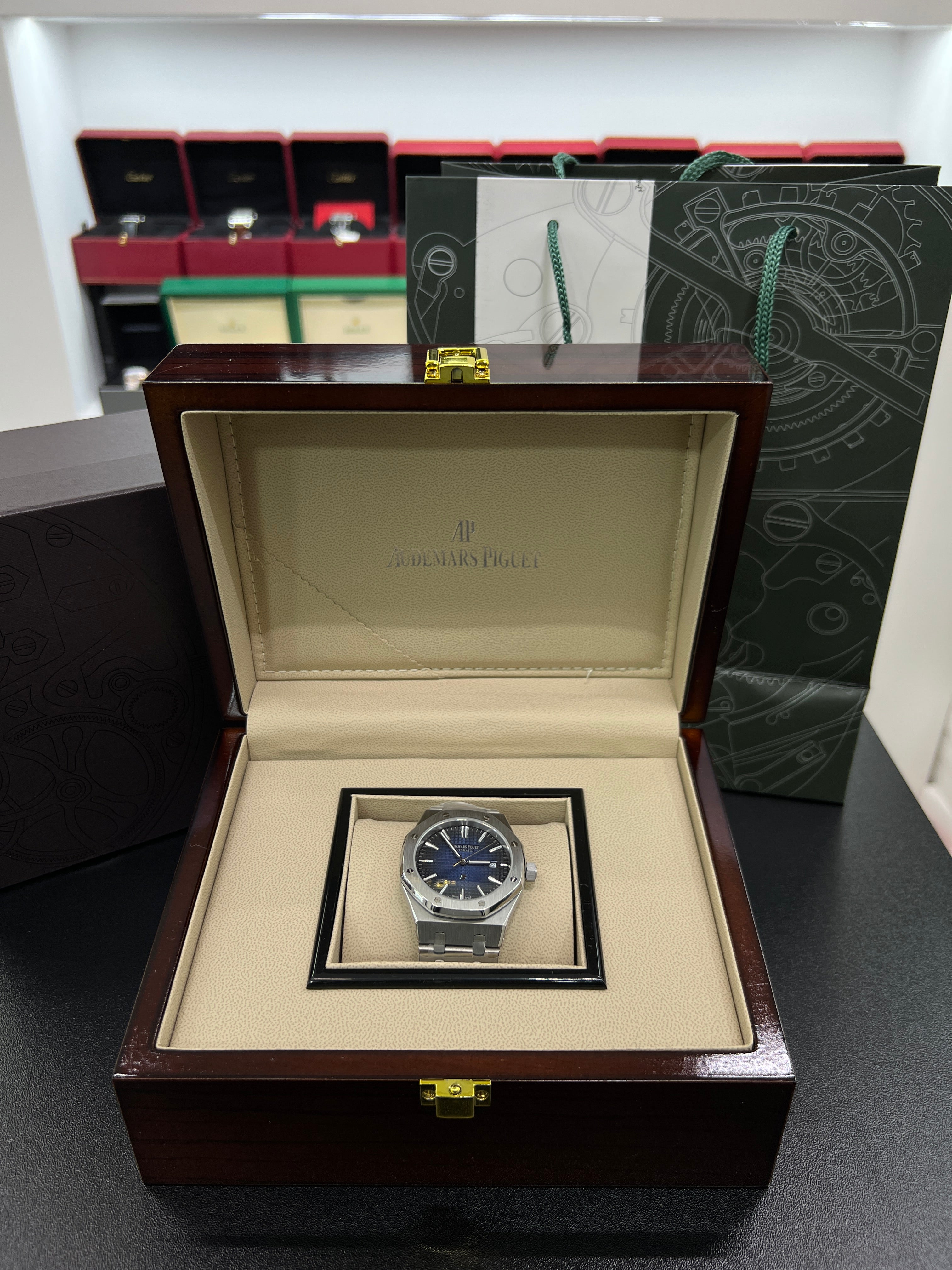 Royal Oak Selfwinding (Blue Dial, Stainless Steel)