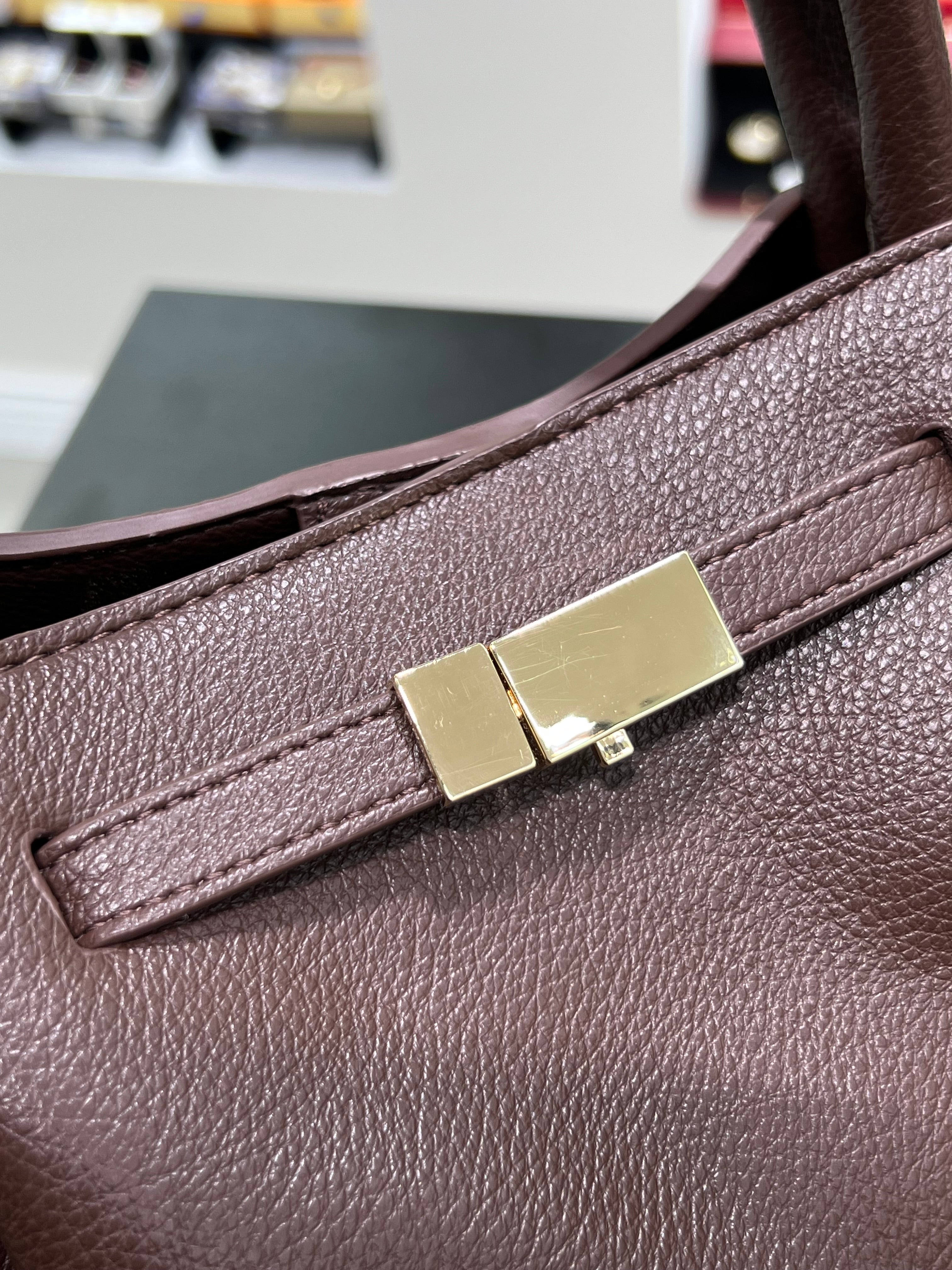 demellier New York, medium, dark brown