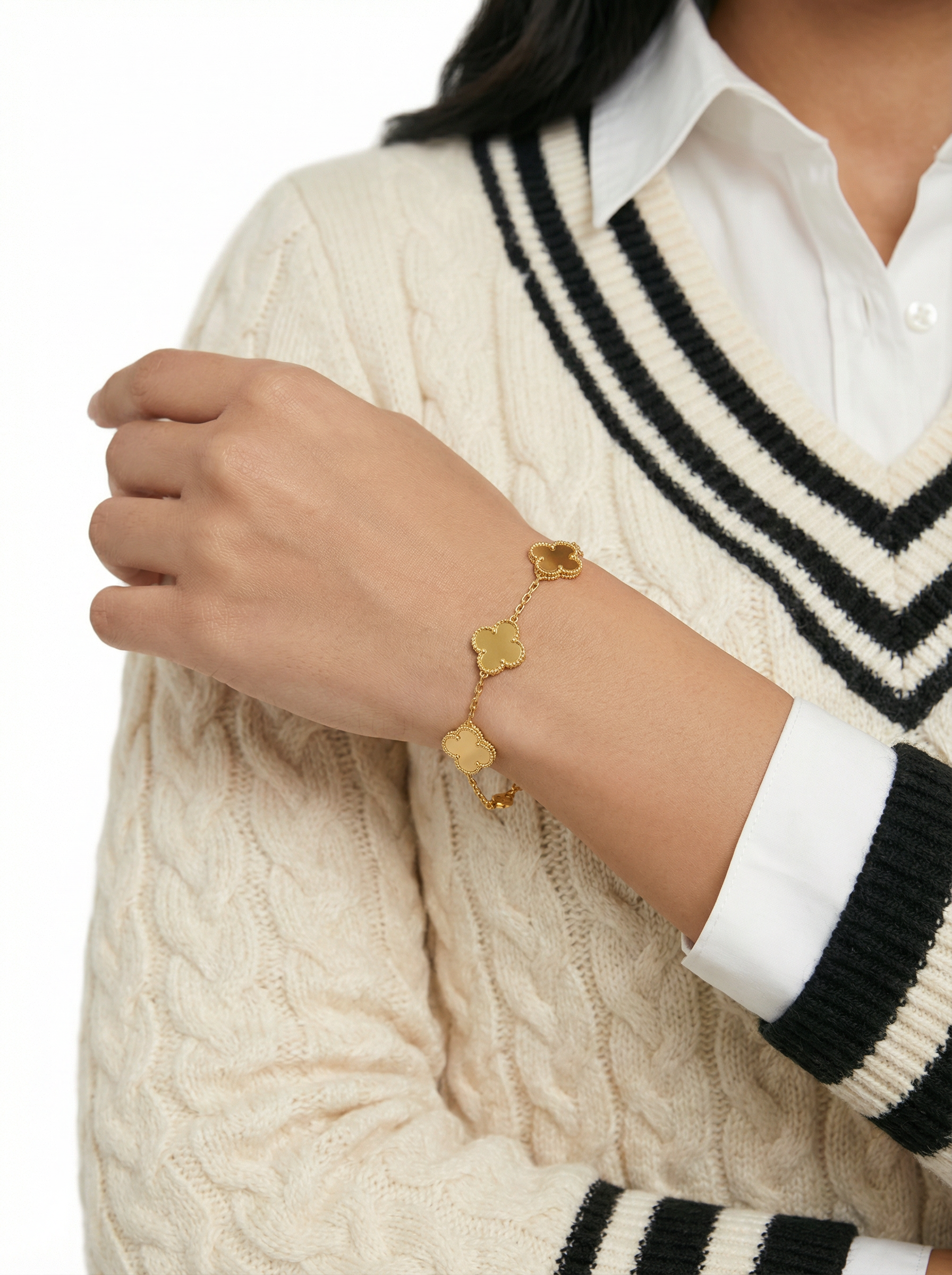 انسيال فان كلييف ذهبي لامع