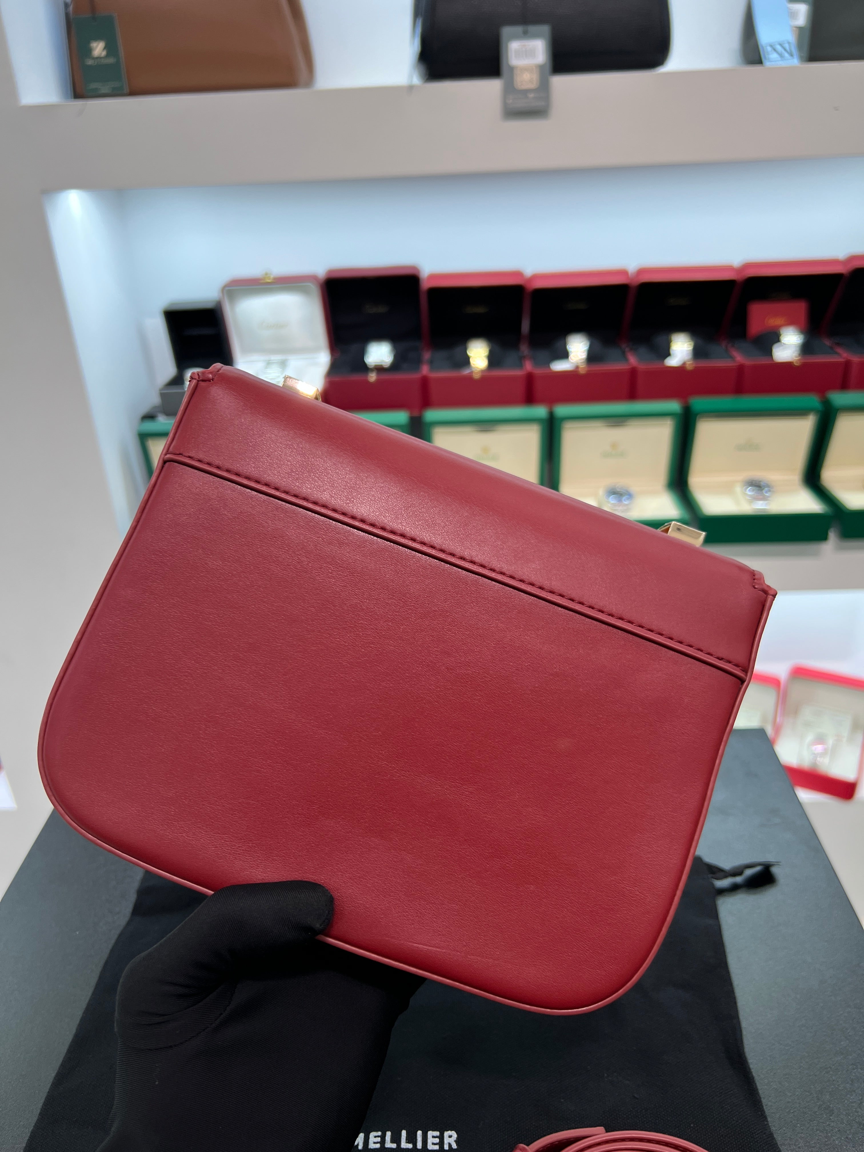 Vancouver Crossbody Bag – Burgundy Red