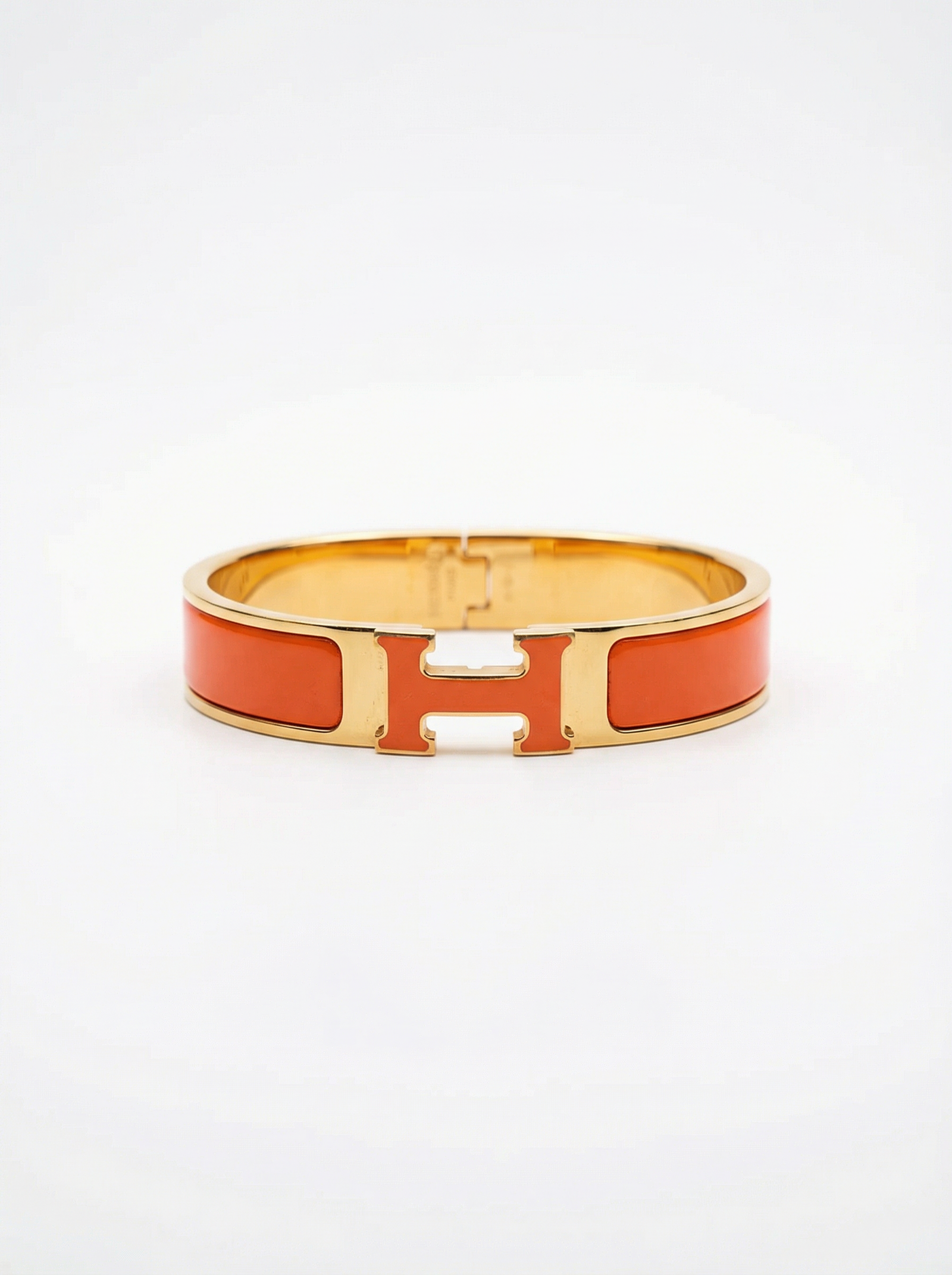 Clic H Bracelet (Orange) مقاس 16