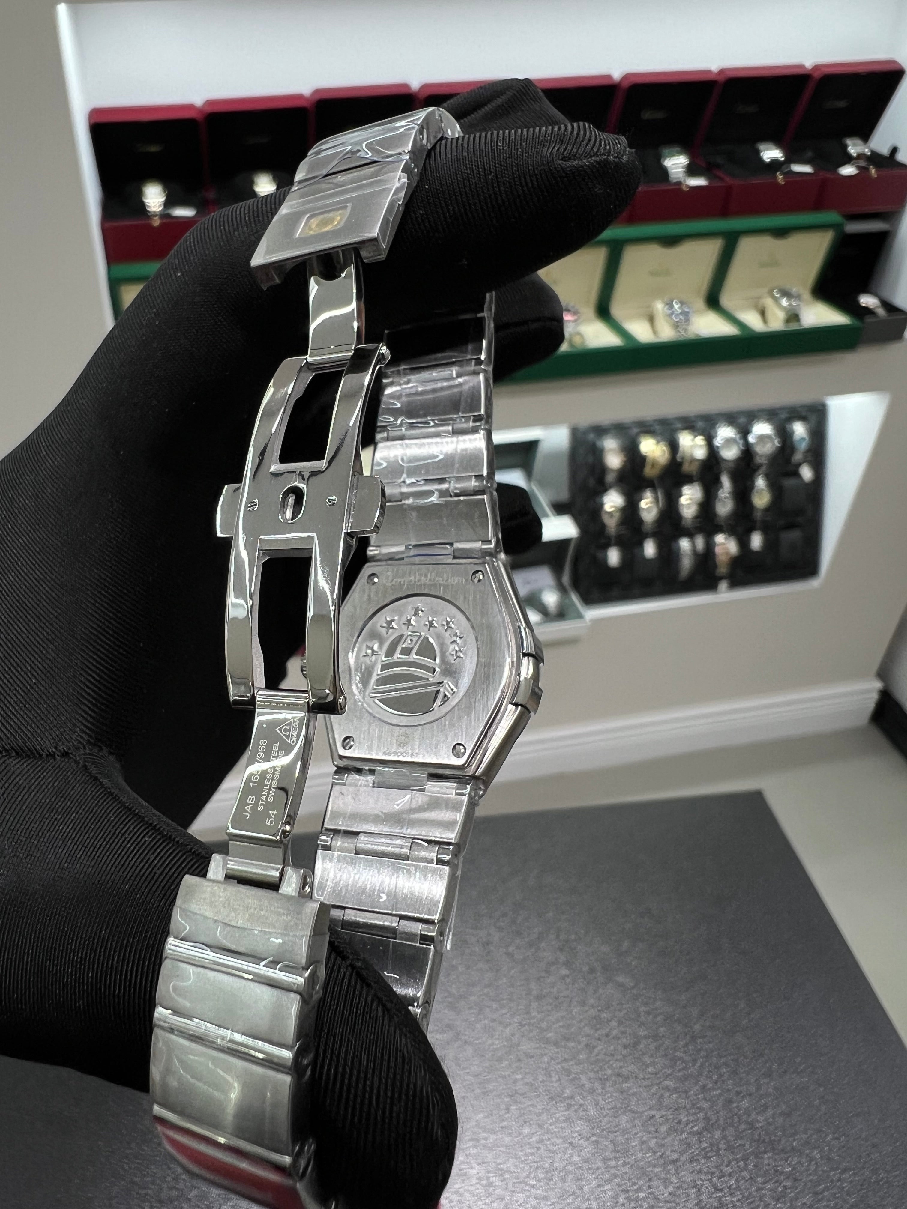 Constellation with a shiny purple dial