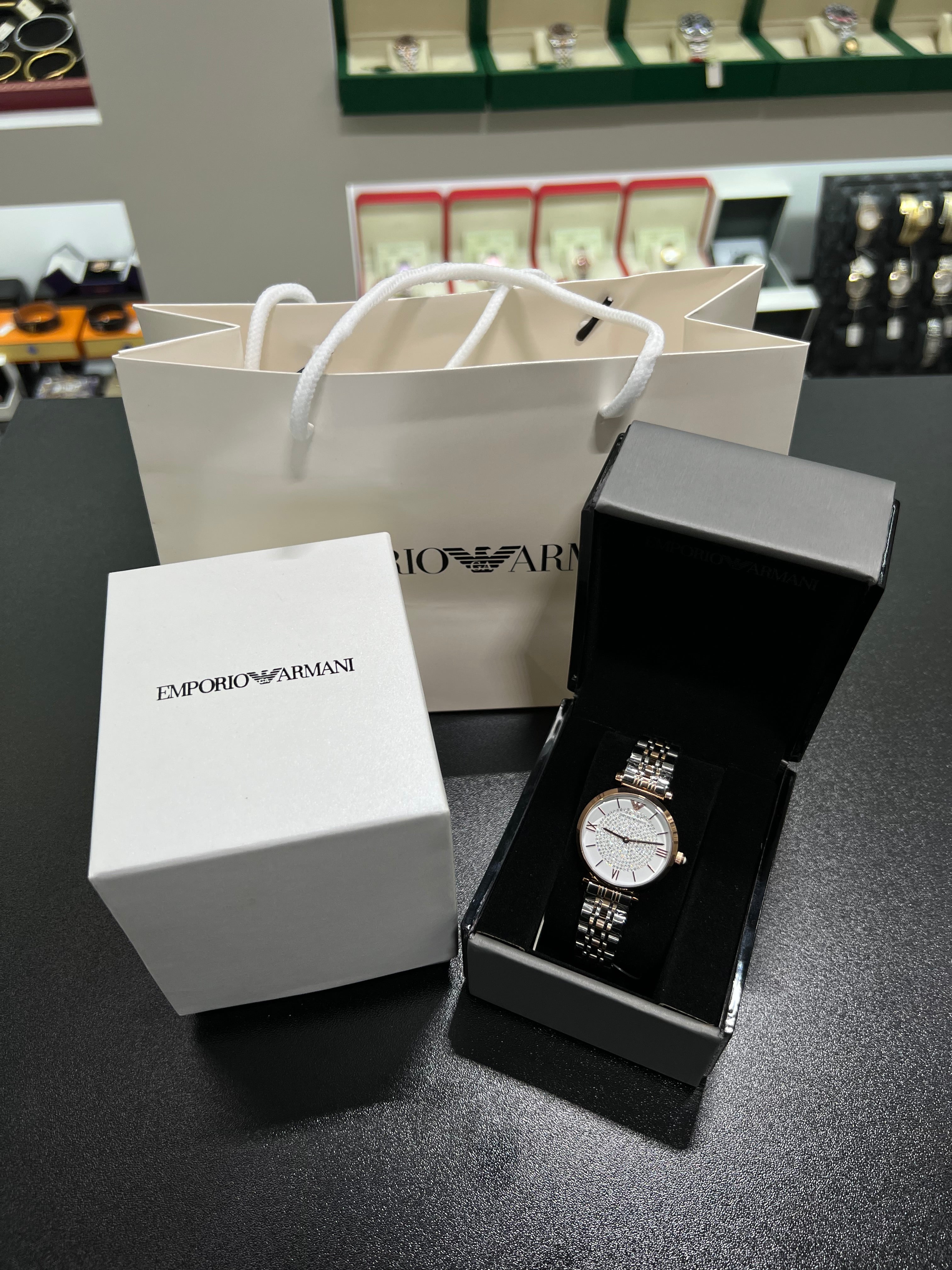 Two-Tone – White Dial درجة اولي بالبوكس الاصلي