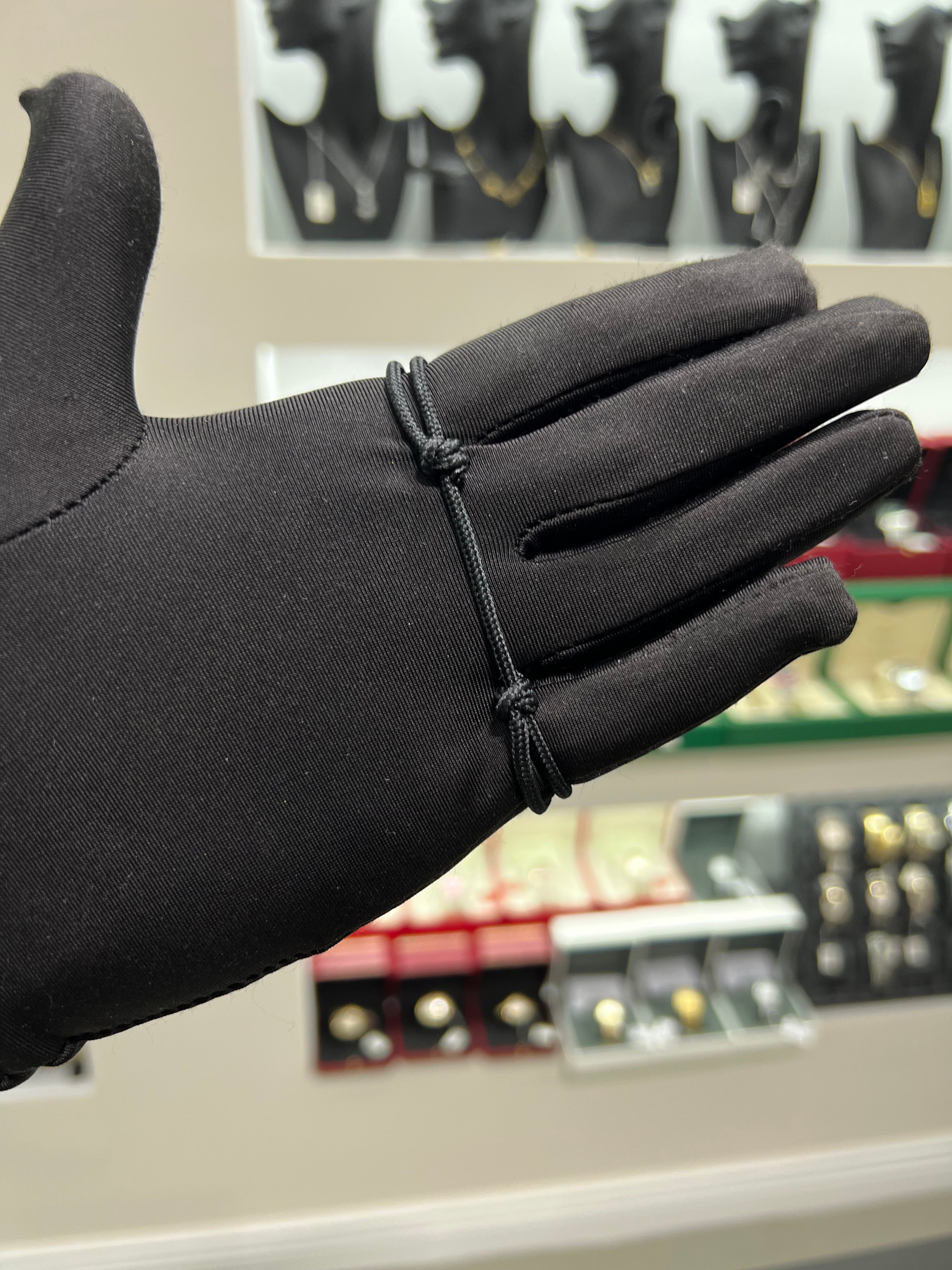 سوار خيط اوميغا كبيره اسود