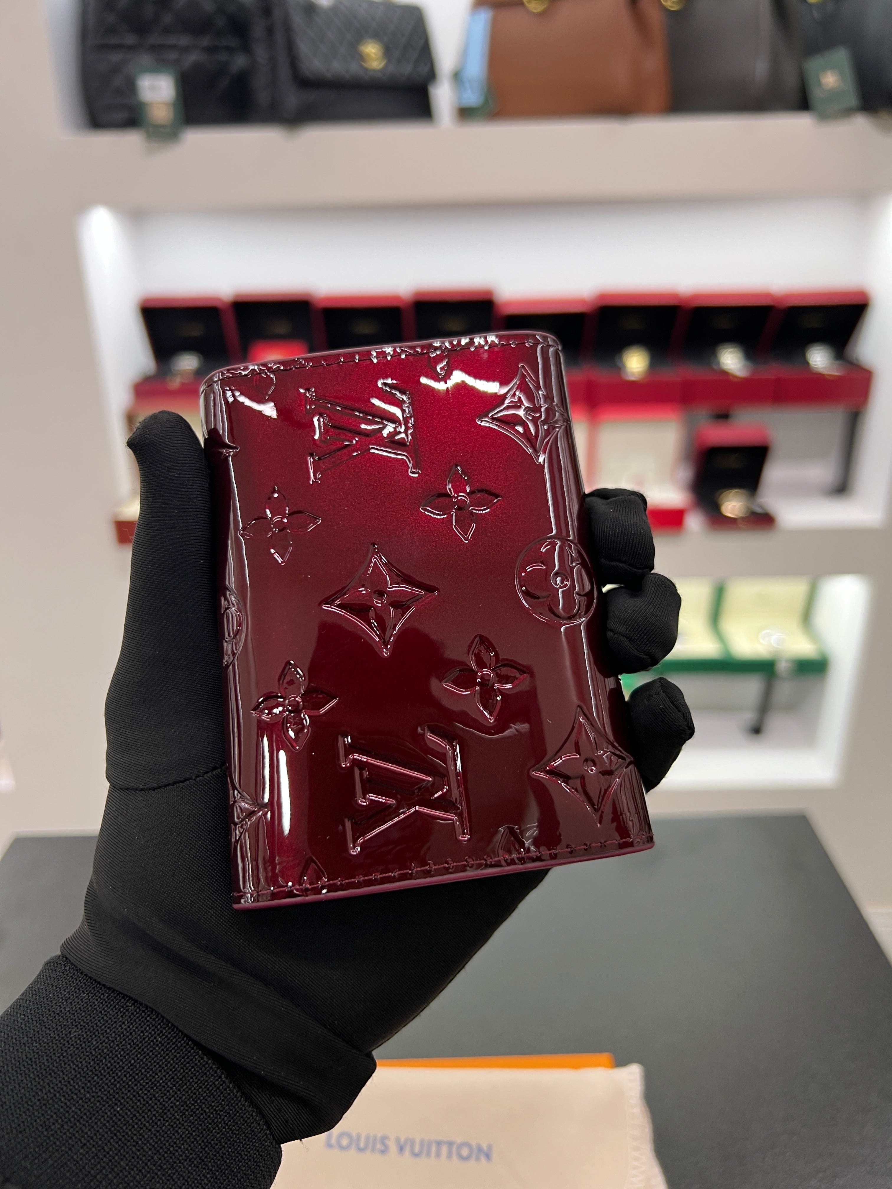 Victorine Wallet – Monogram Vernis