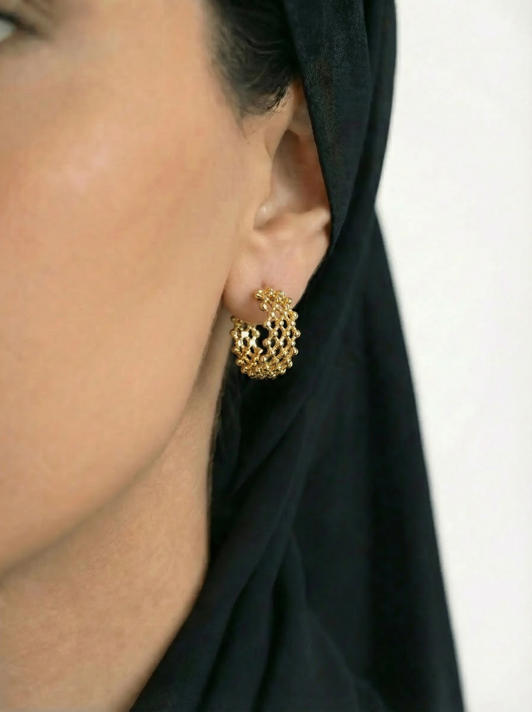 أقراط أذن المشبك