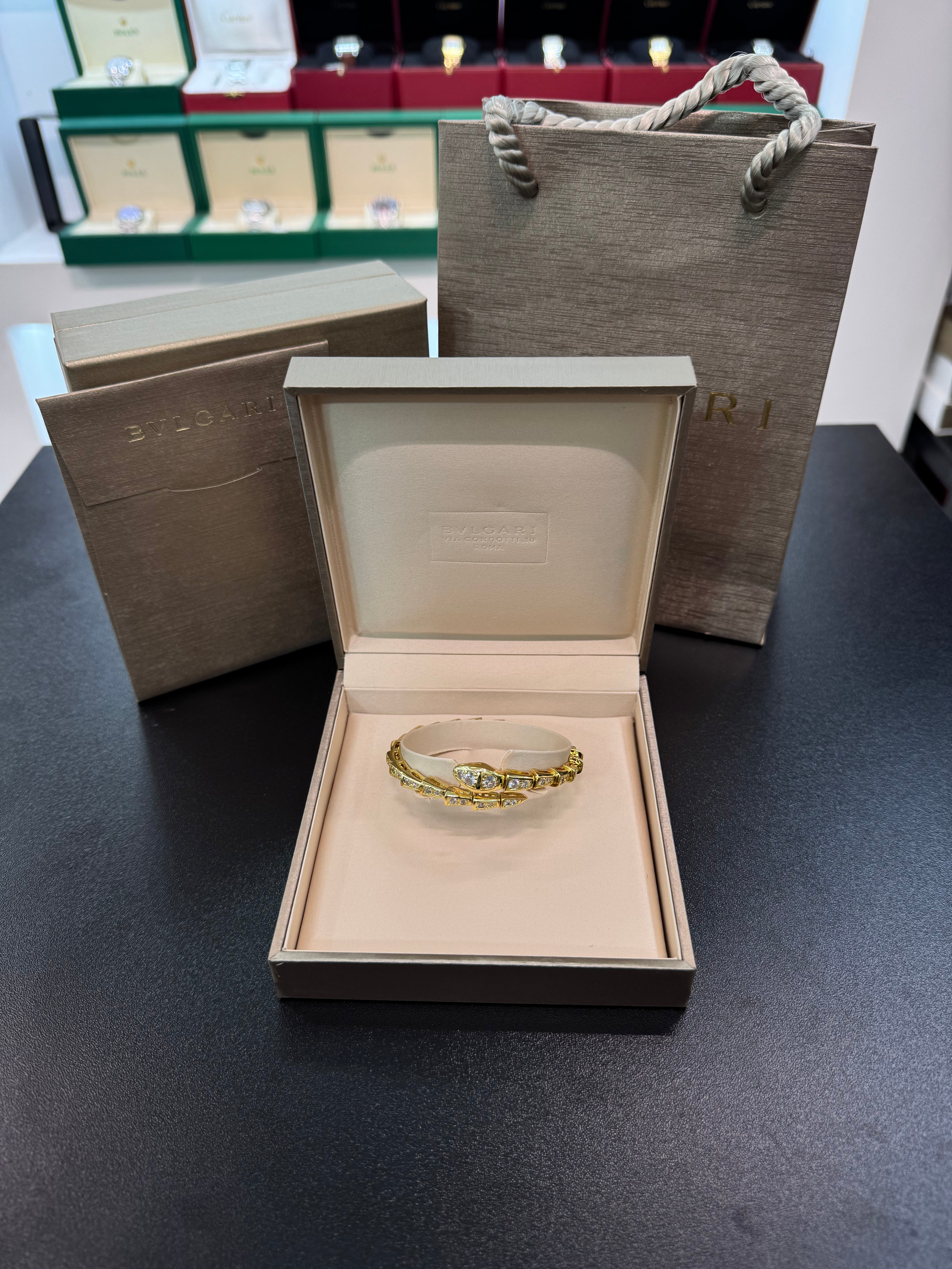 Serpenti studded bracelet