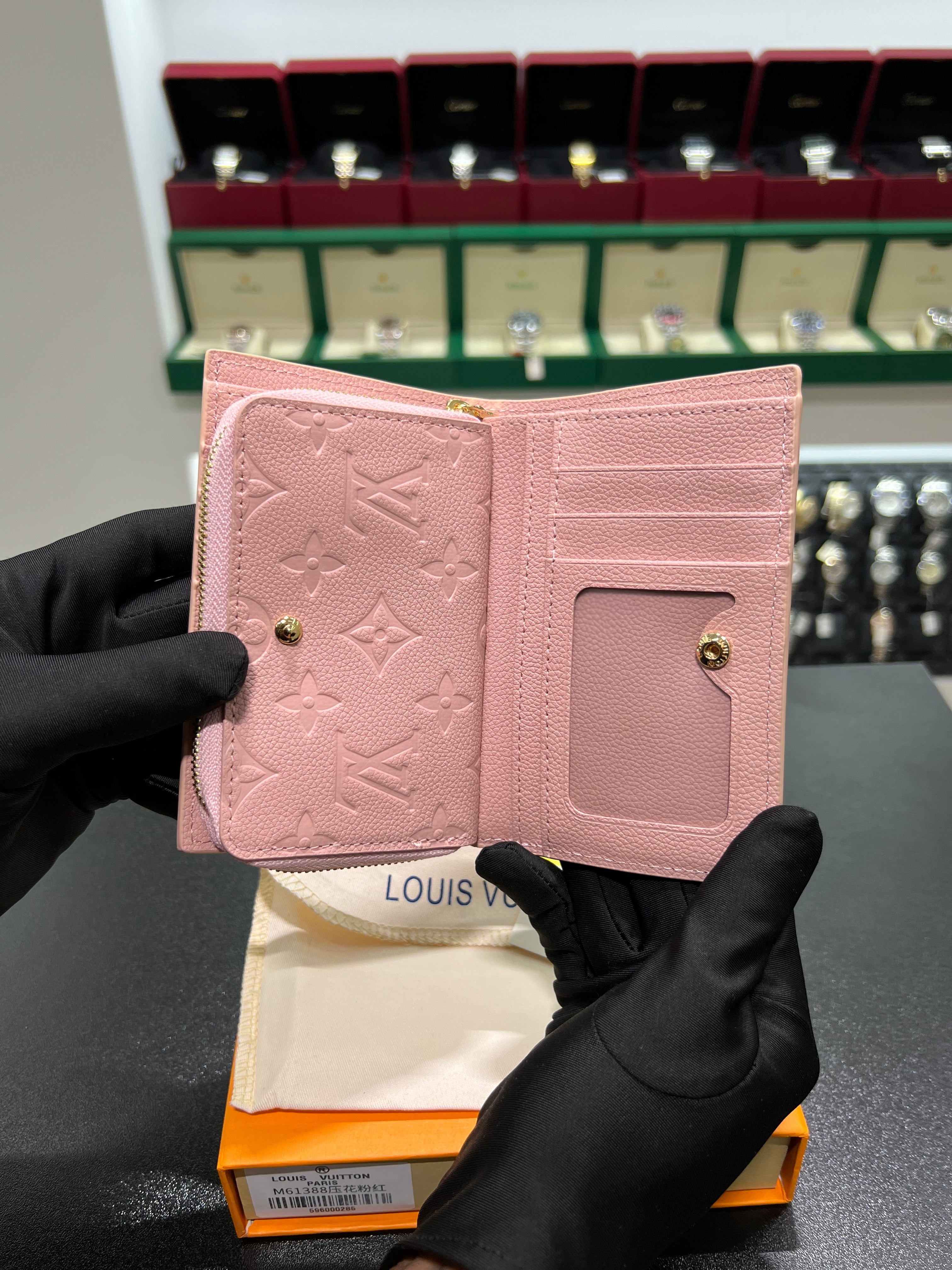 Monogram Empreinte big size pink