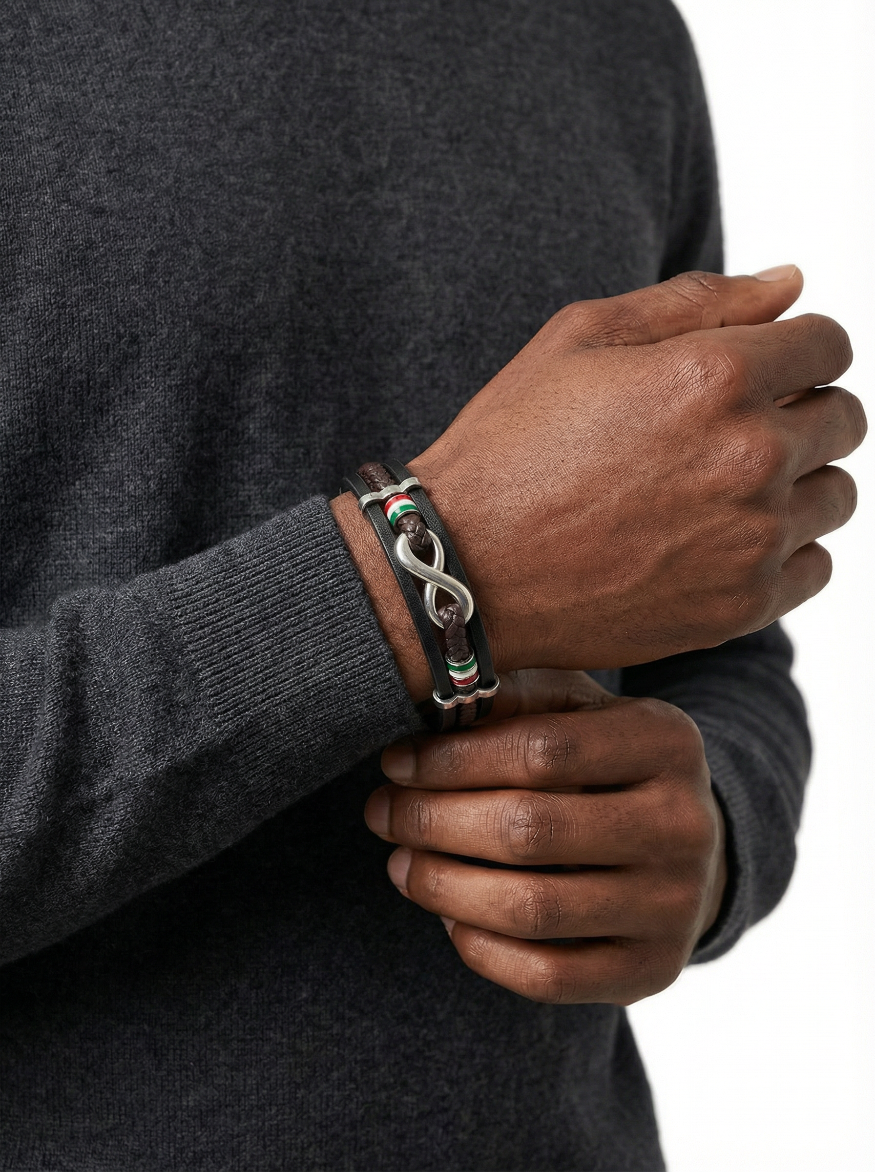 سوار جلّد إنفينيتي فضي