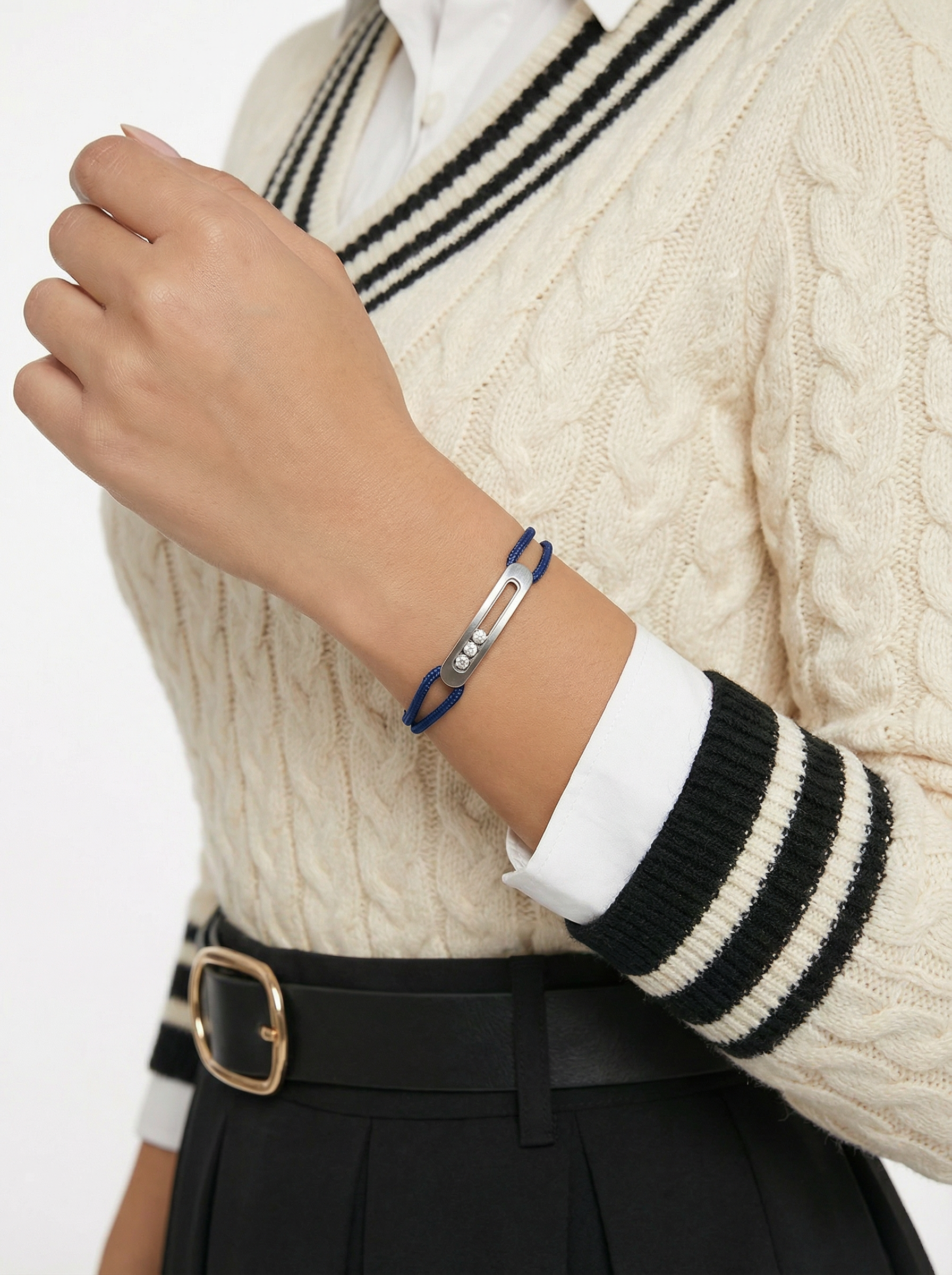 سوار خيط ميسيكا صغيره ازرق