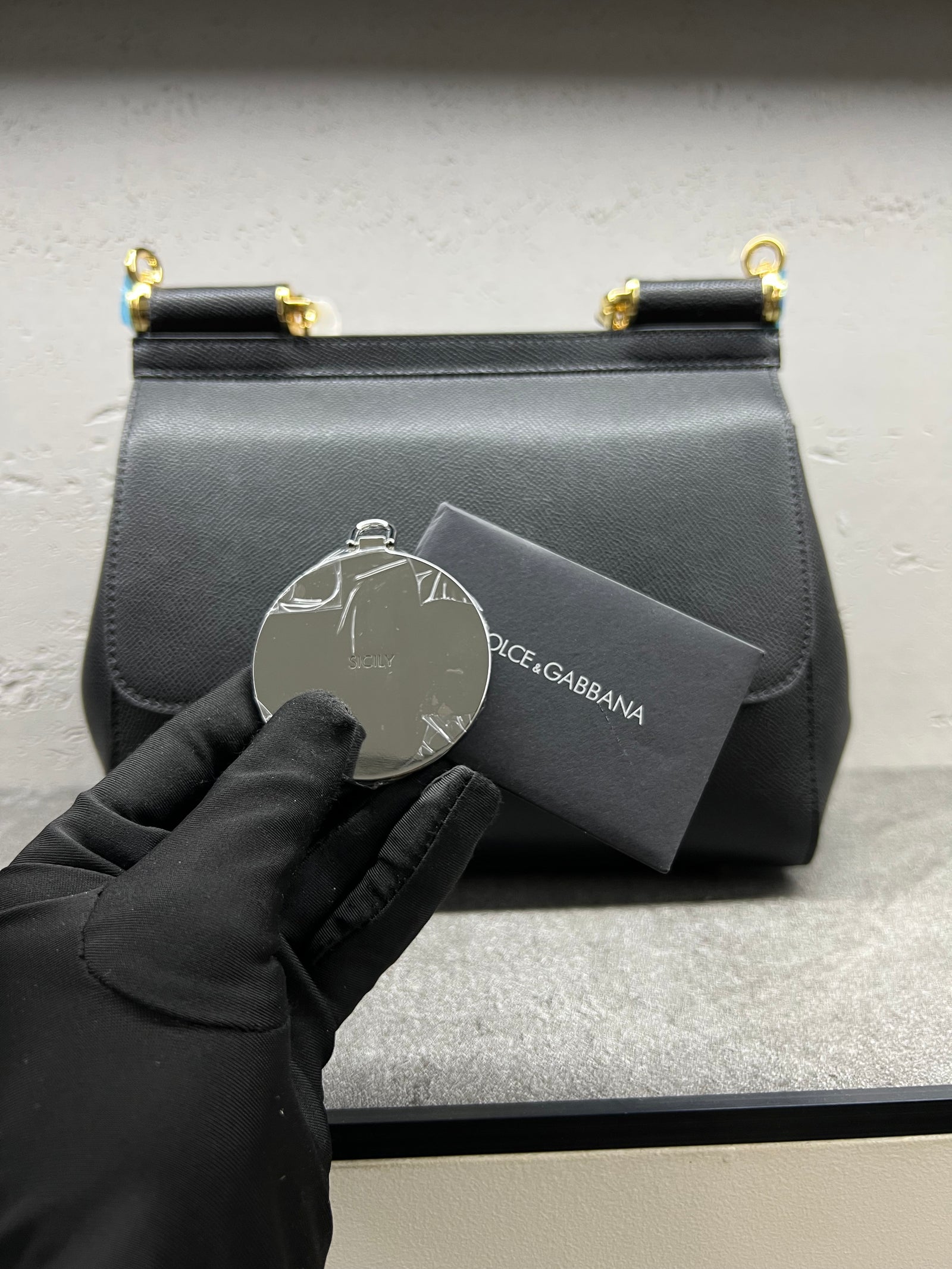 حقيبة سيسيلي الكبيرة – أسود | Sicily Bag Large – Black