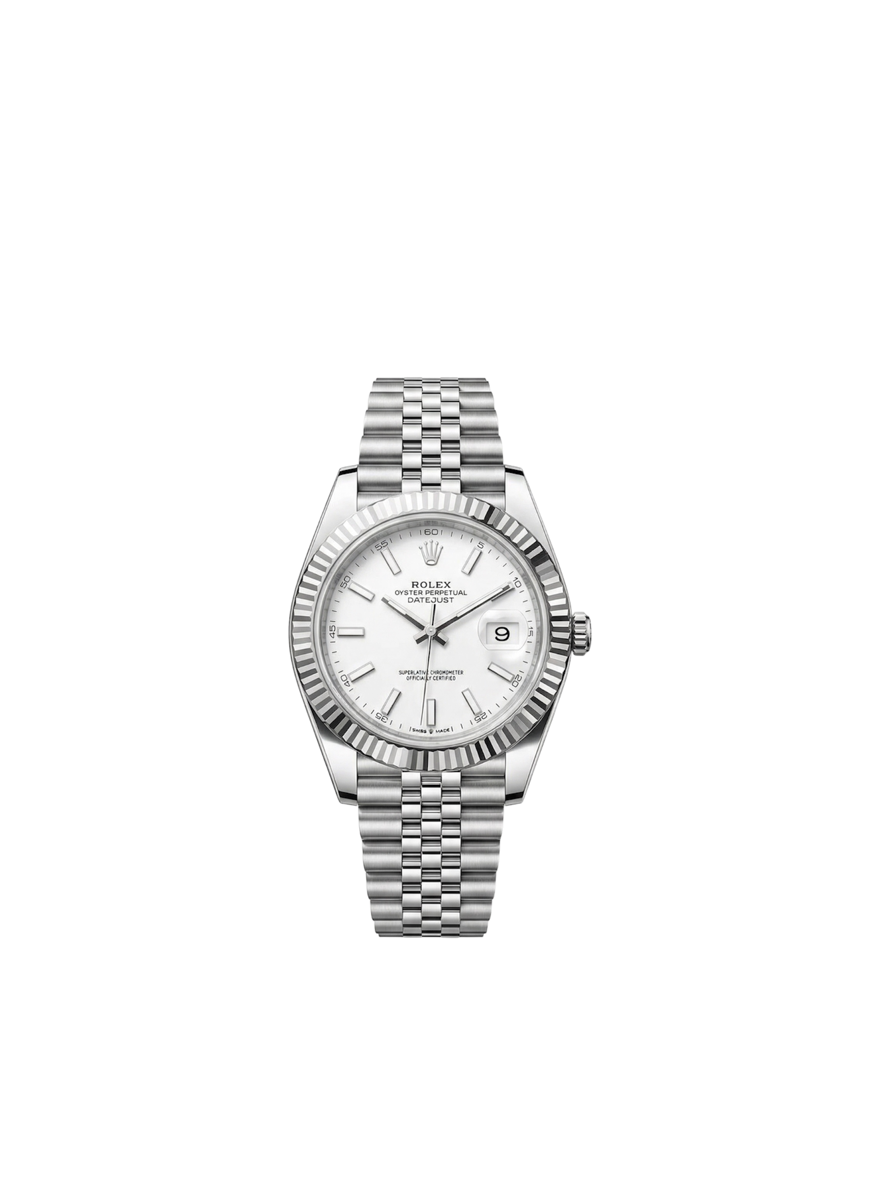 Datejust White Dial Size 41mm