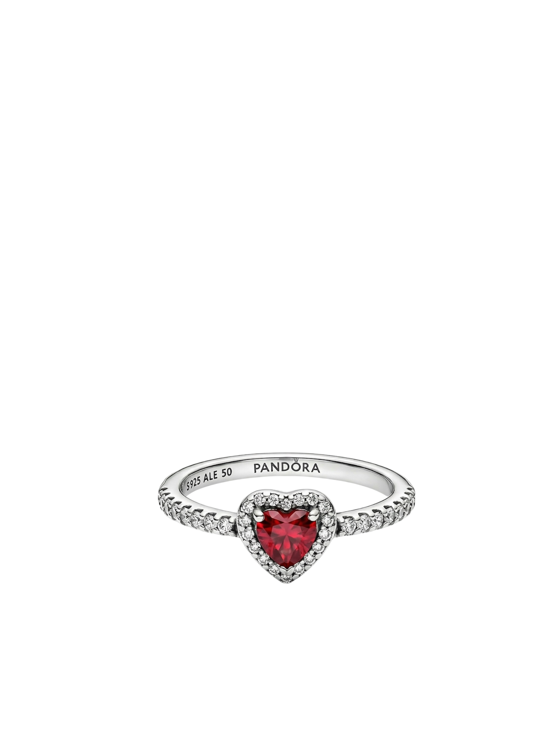 خاتم باندورا القلب الاحمر