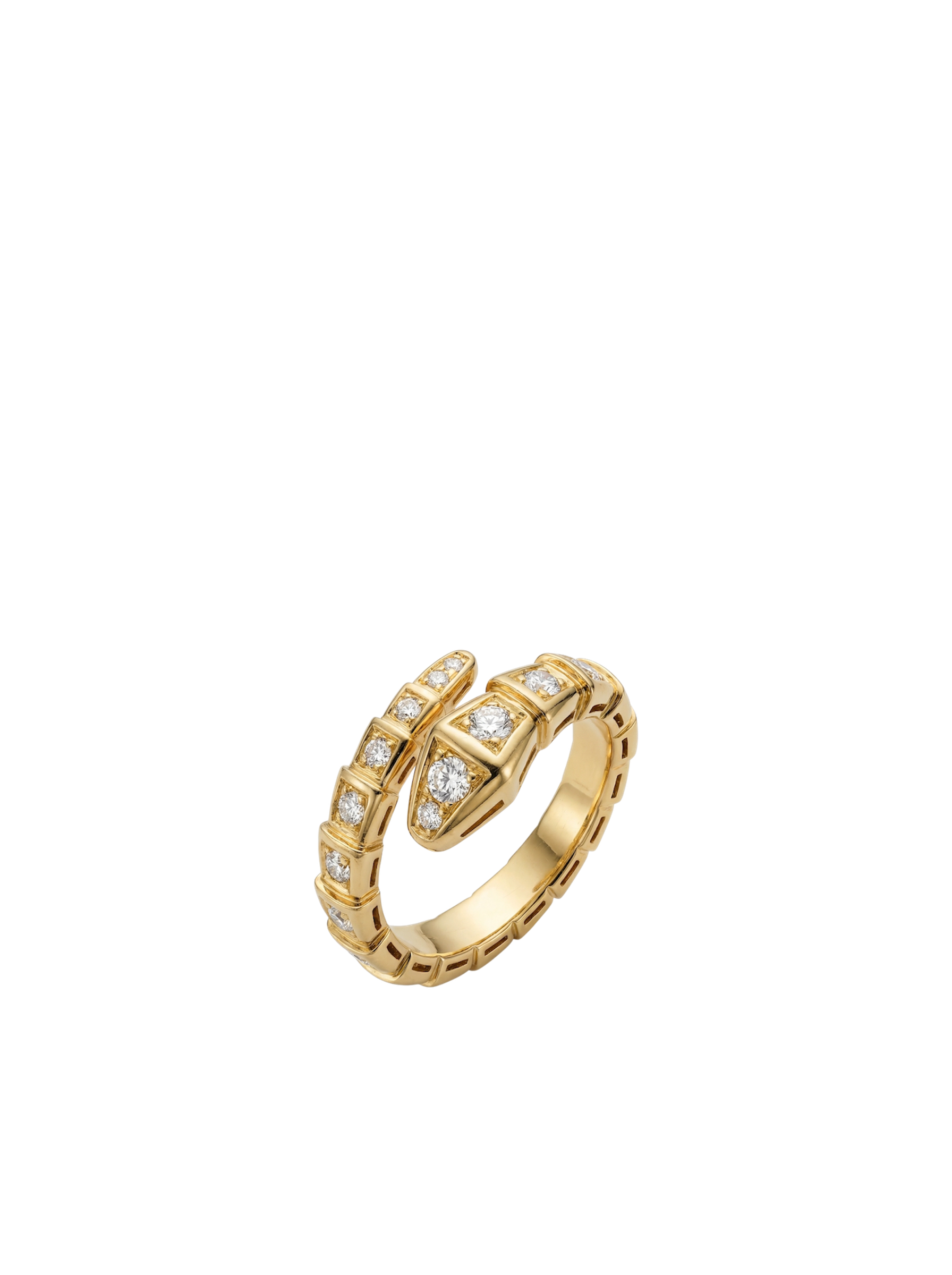 Serpenti ring Studded