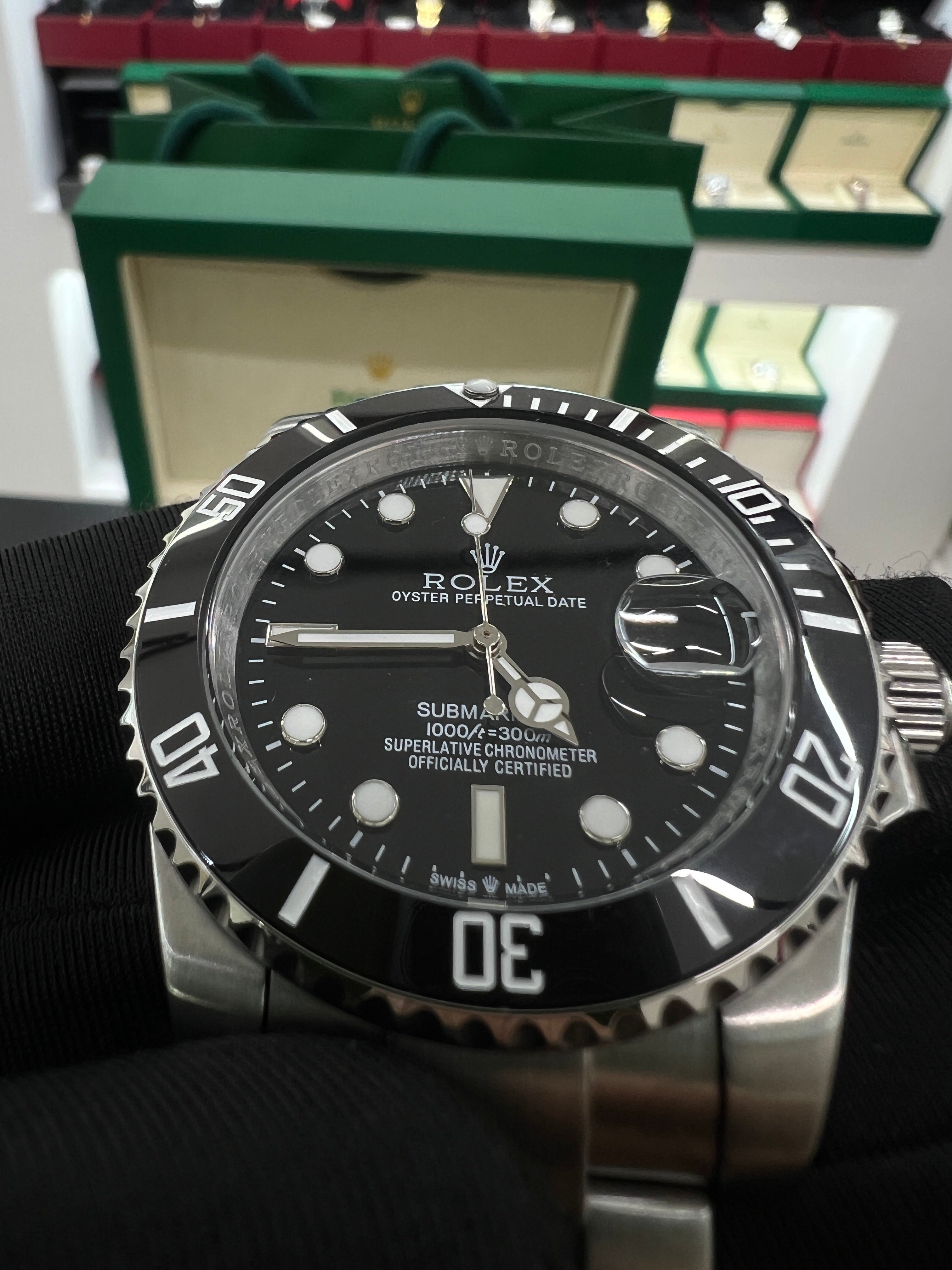 Submariner Date – Black Dial