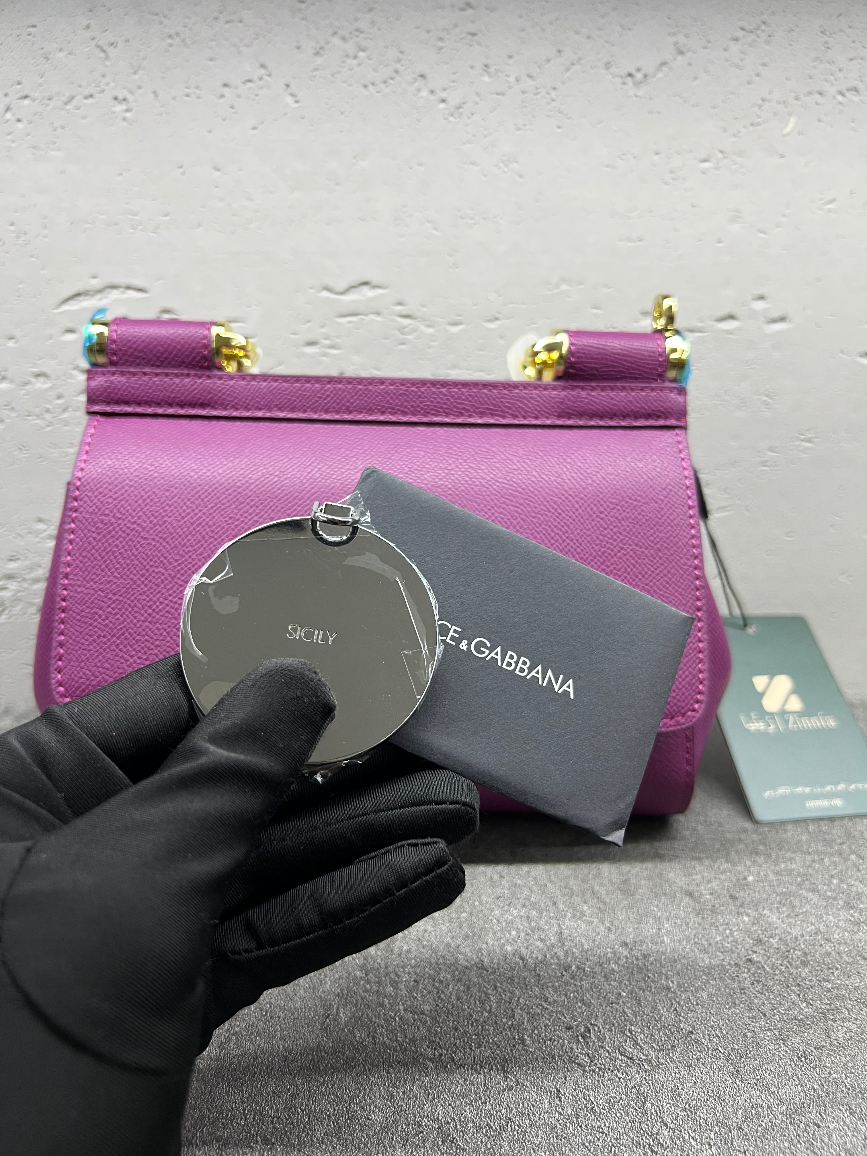 حقيبة سيسيلي الصغيرة ستة الوان  SICILY BAG SMALL BLACK