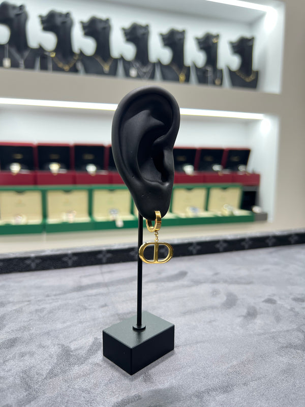أقراط فيلو الطويلة | Filo Long Drop Earrings