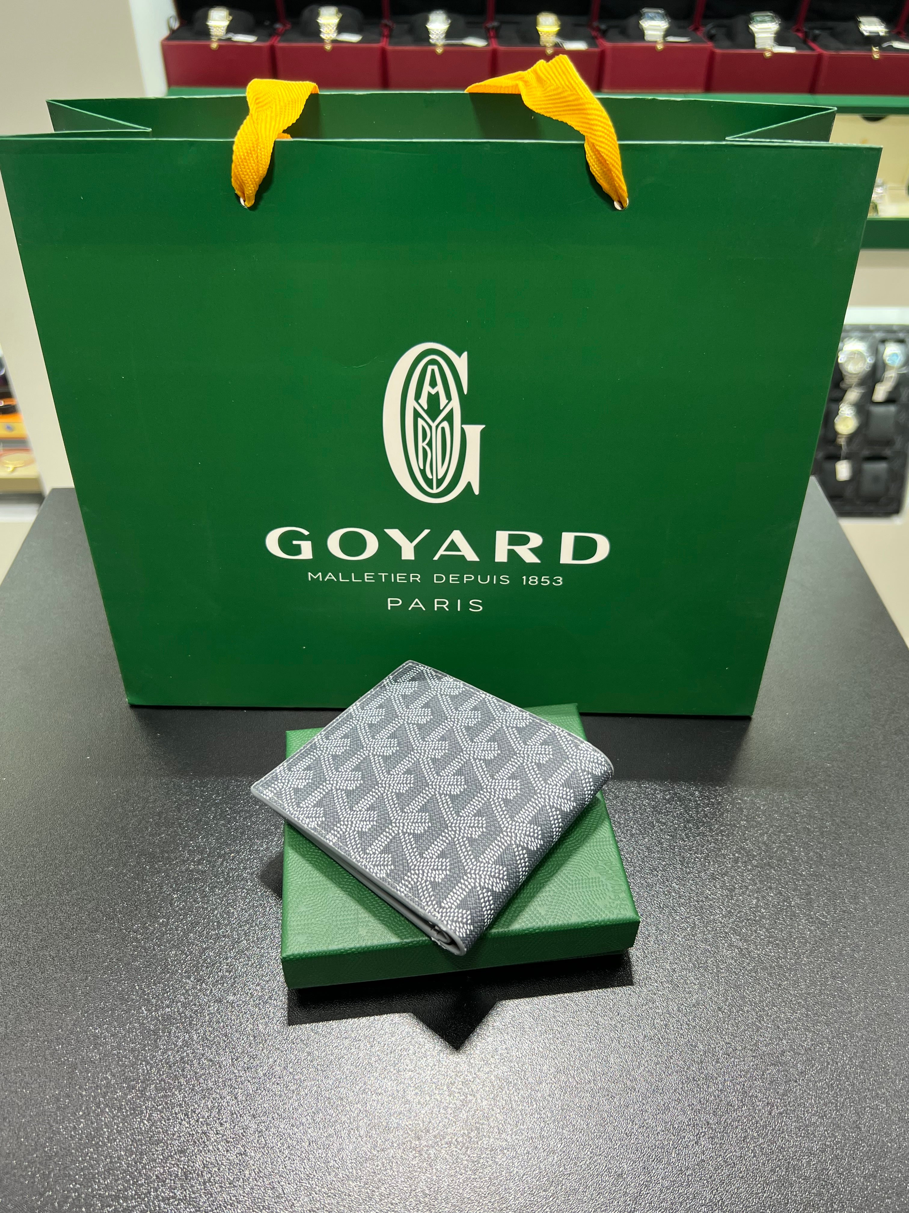 Goyard Wallet Victoire grey (men)