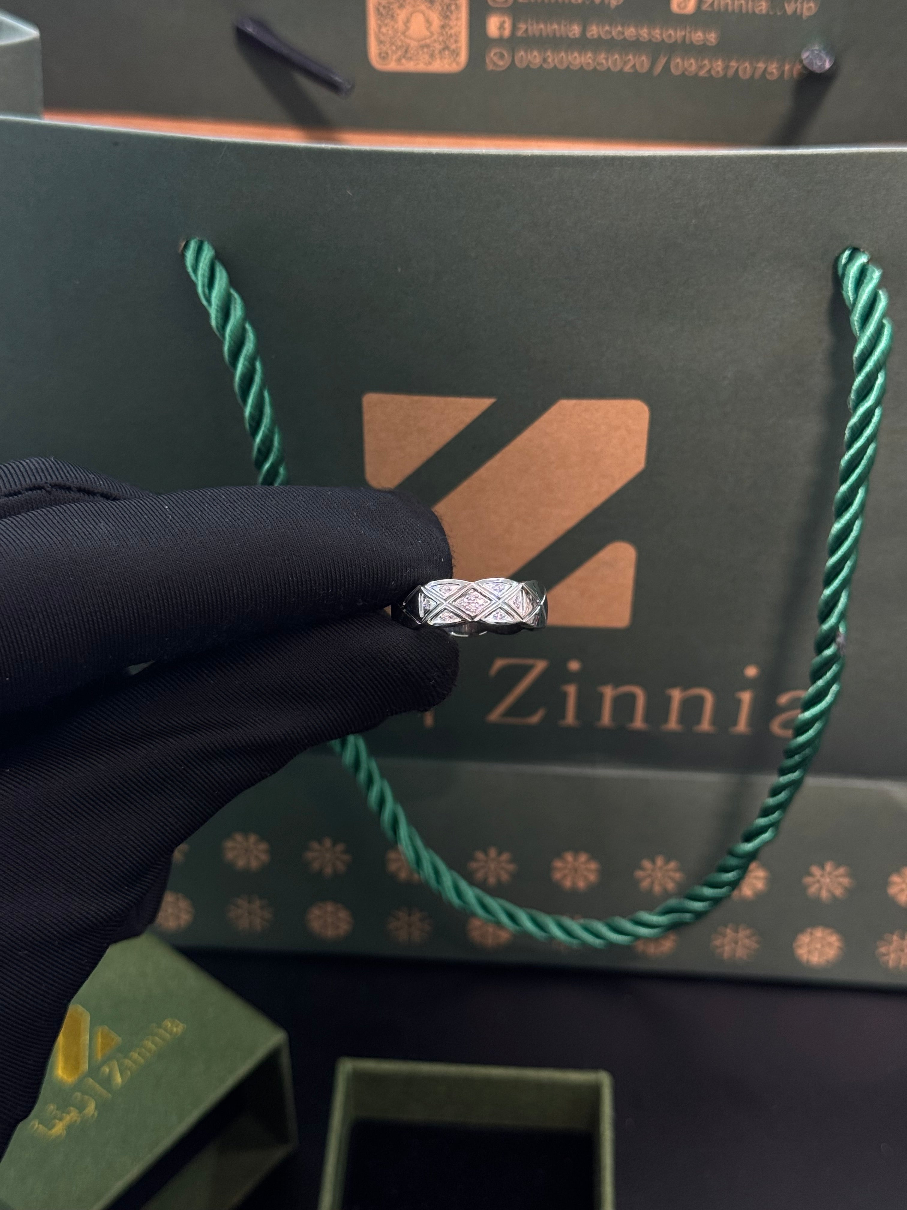 خاتم كوكو كراش (COCO CRUSH Ring
 (فضي)