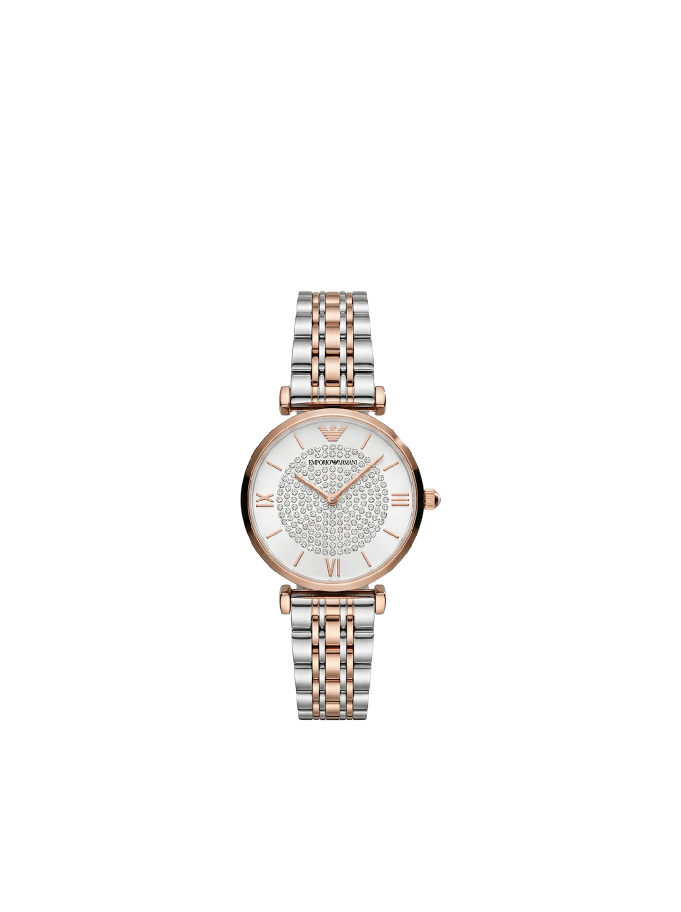Armanį watch, two-tone, studded lens, من دون علبه جوده رقم 2