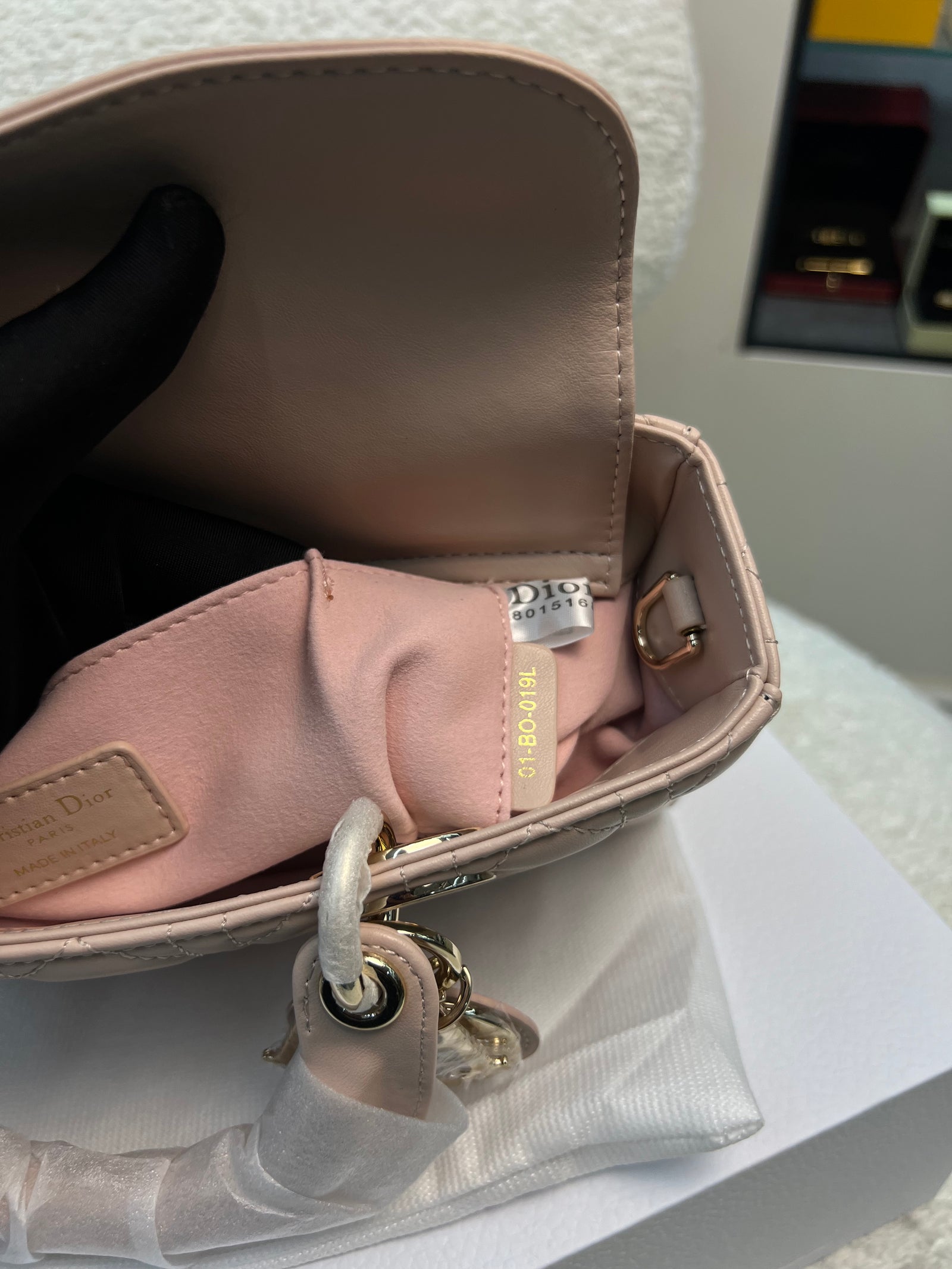 حقيبة ليدي دي جوي وردي باودر Lady D Joy Bag Powder Pink