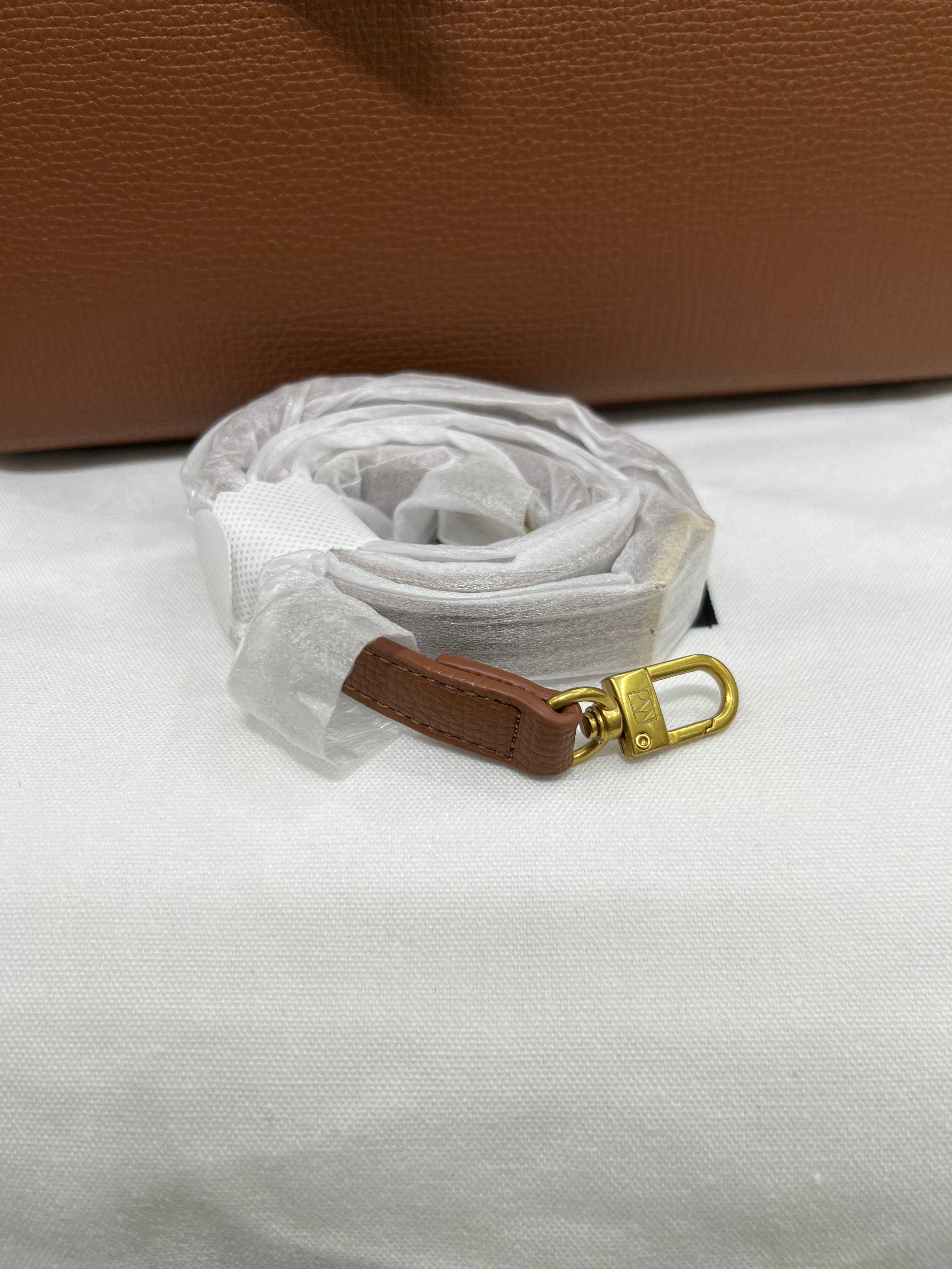 Grace Top Handle – Caramel Brown