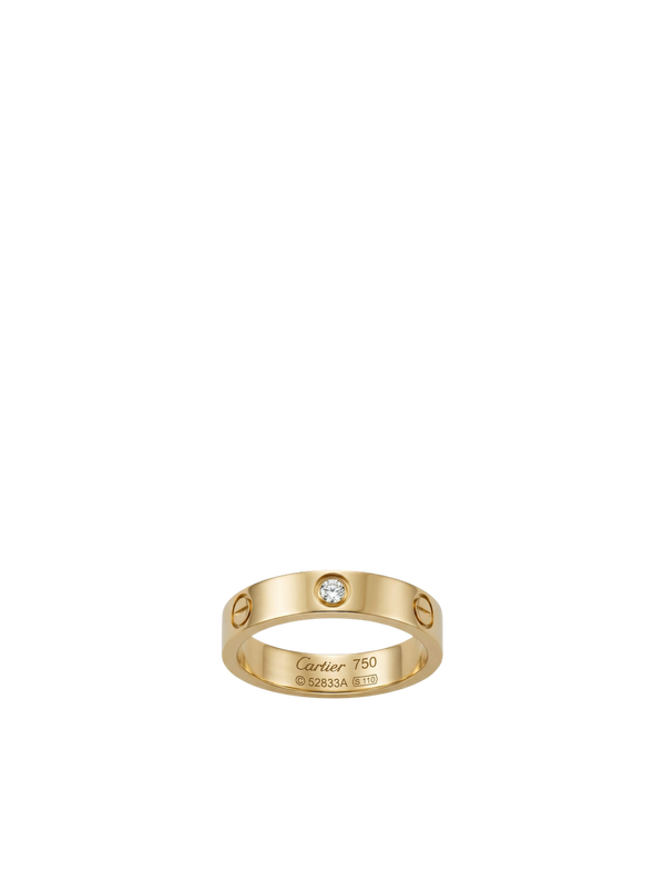 خاتم Cartiėr Love مرصع مختوم