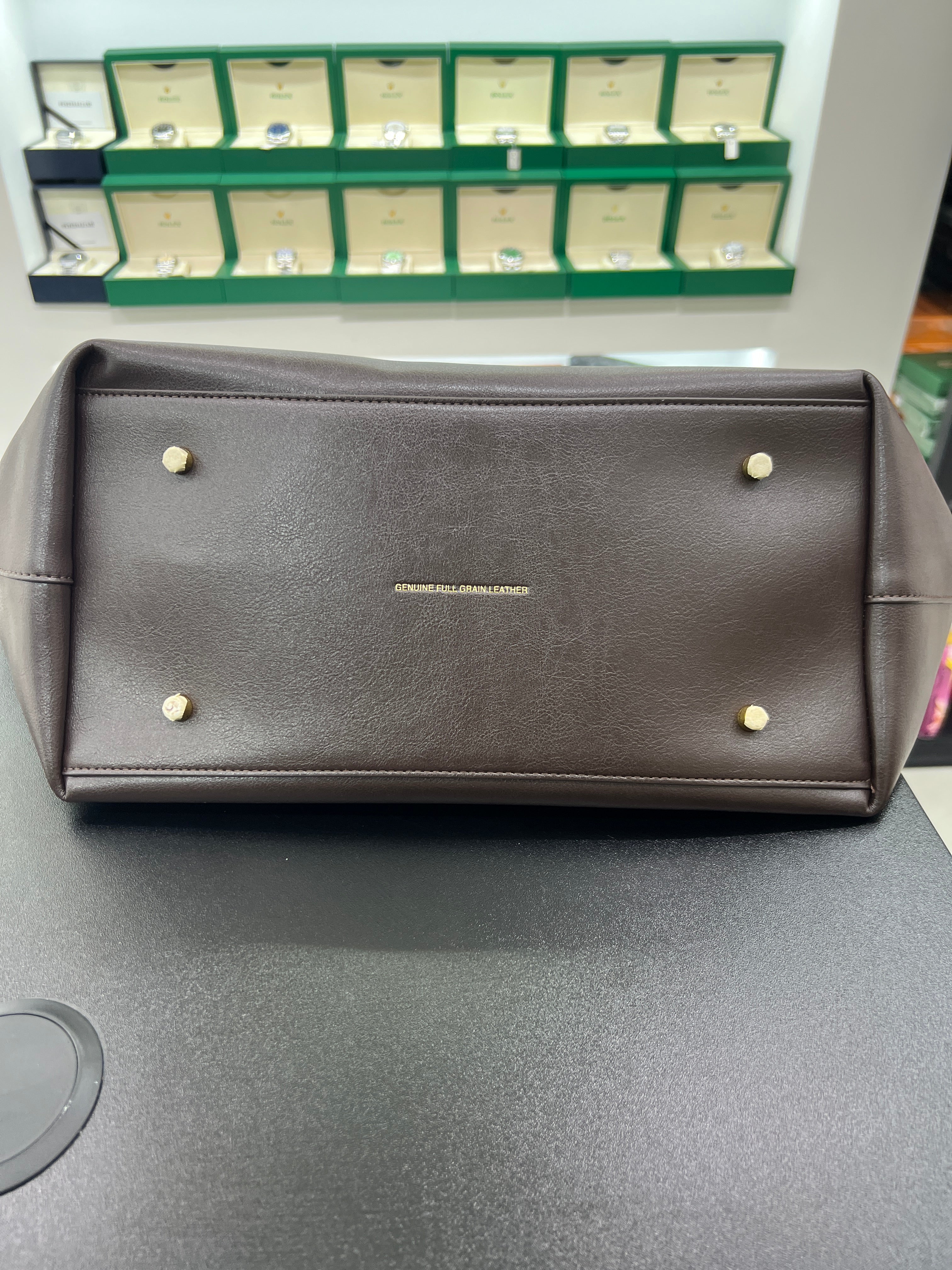 cóach gramercy tote Mocha Brown